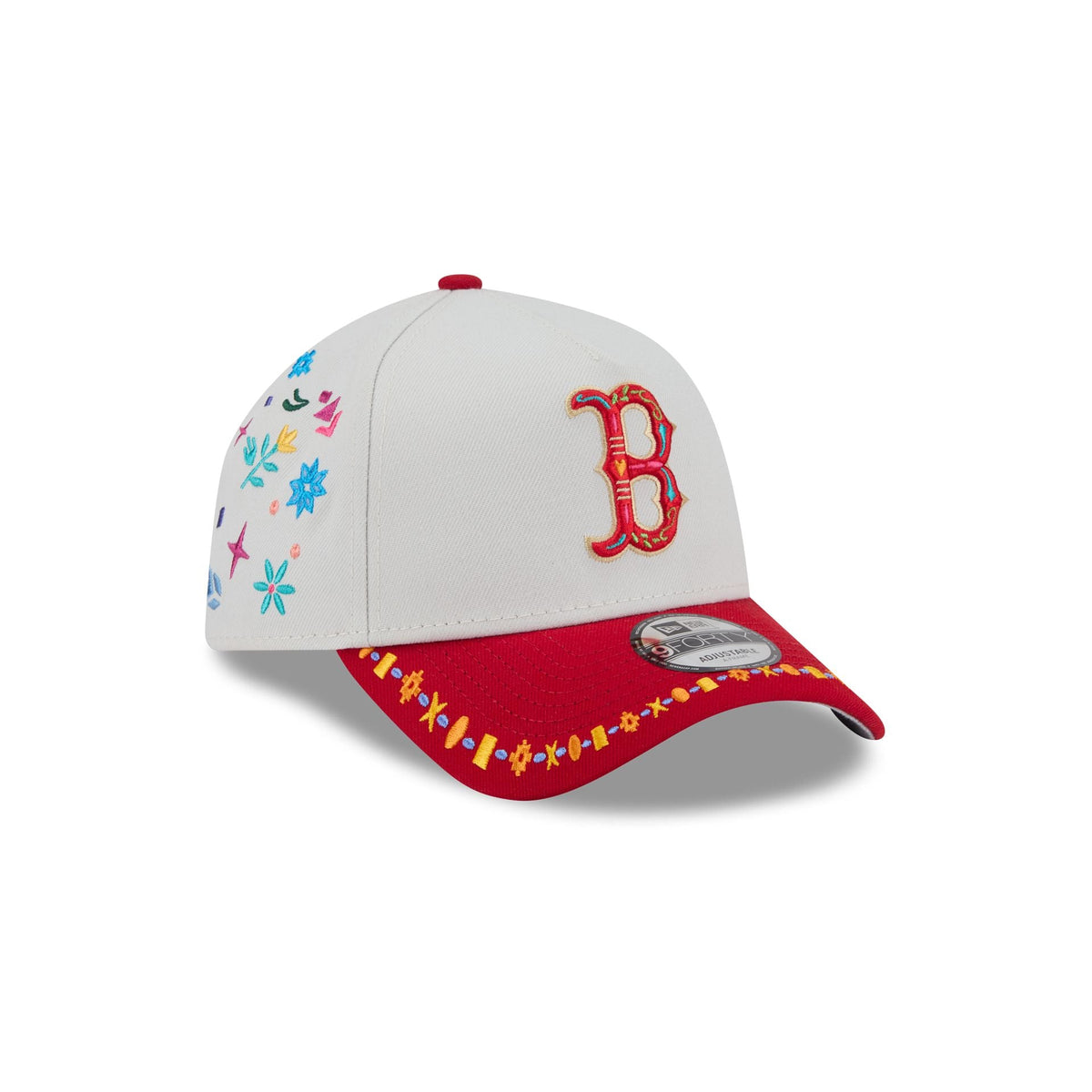 Boston Red Sox Latin Heritage 9FORTY A-Frame Snapback Hat