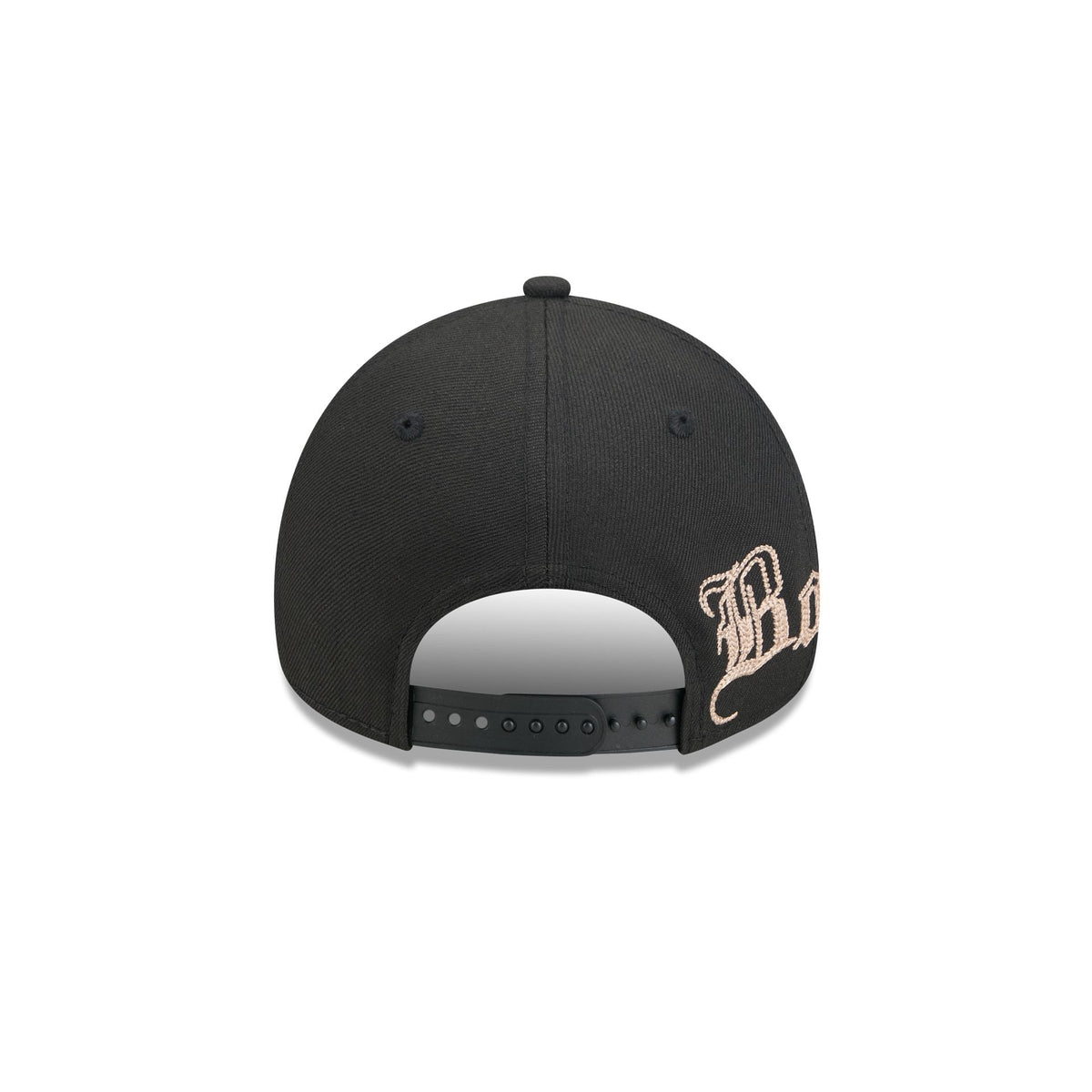 Boston Red Sox Gothic Lettering 9FORTY A-Frame Snapback Hat