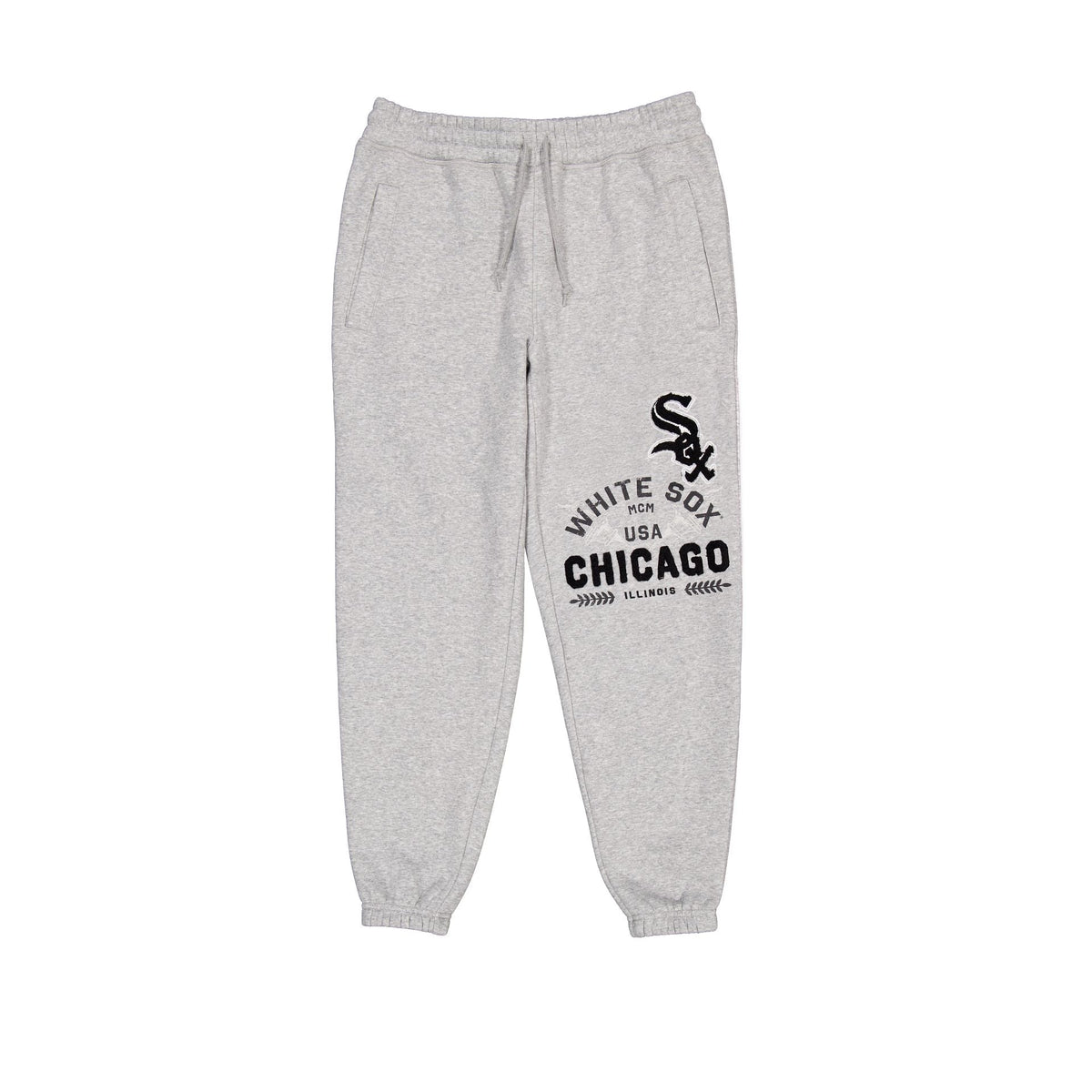 Chicago White Sox Heather Gray Varsity Sweatpants