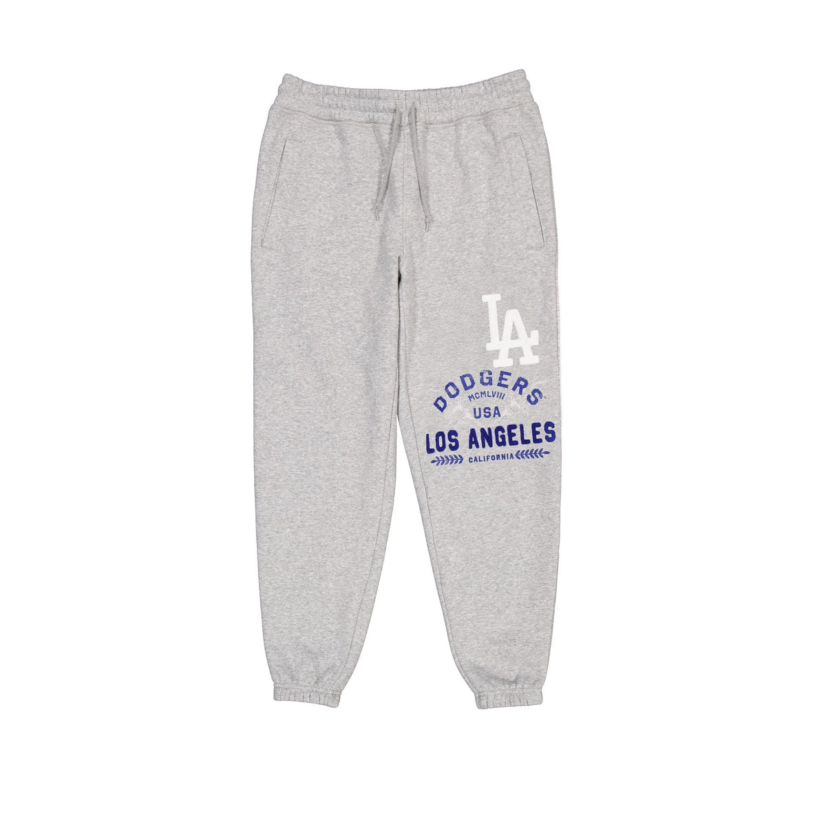 Los Angeles Dodgers Heather Gray Varsity Sweatpants