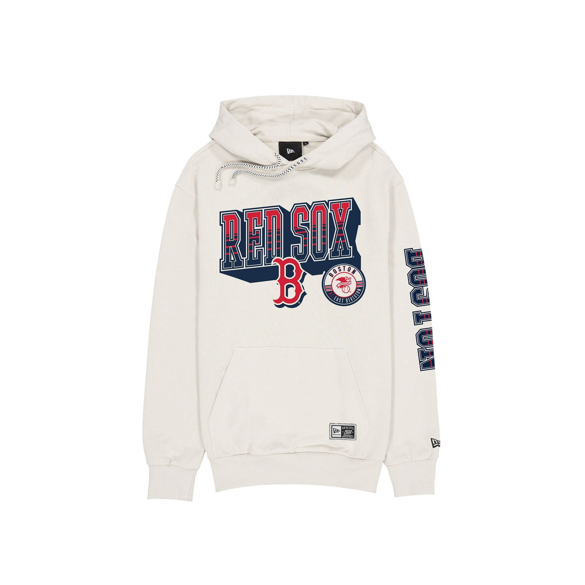 Boston Red Sox Throwback Chrome White Hoodie