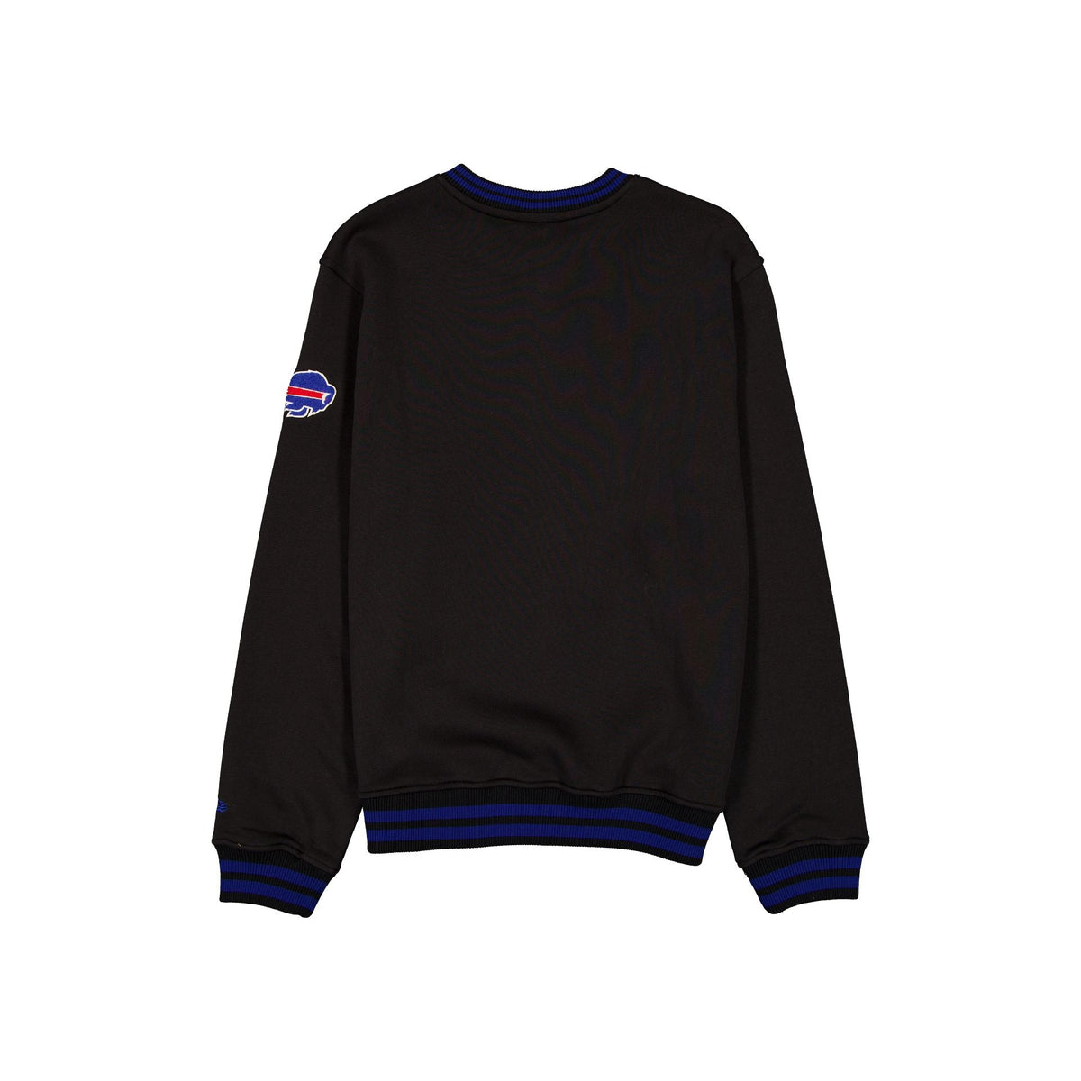Buffalo Bills Throwback Boucle Black Crewneck