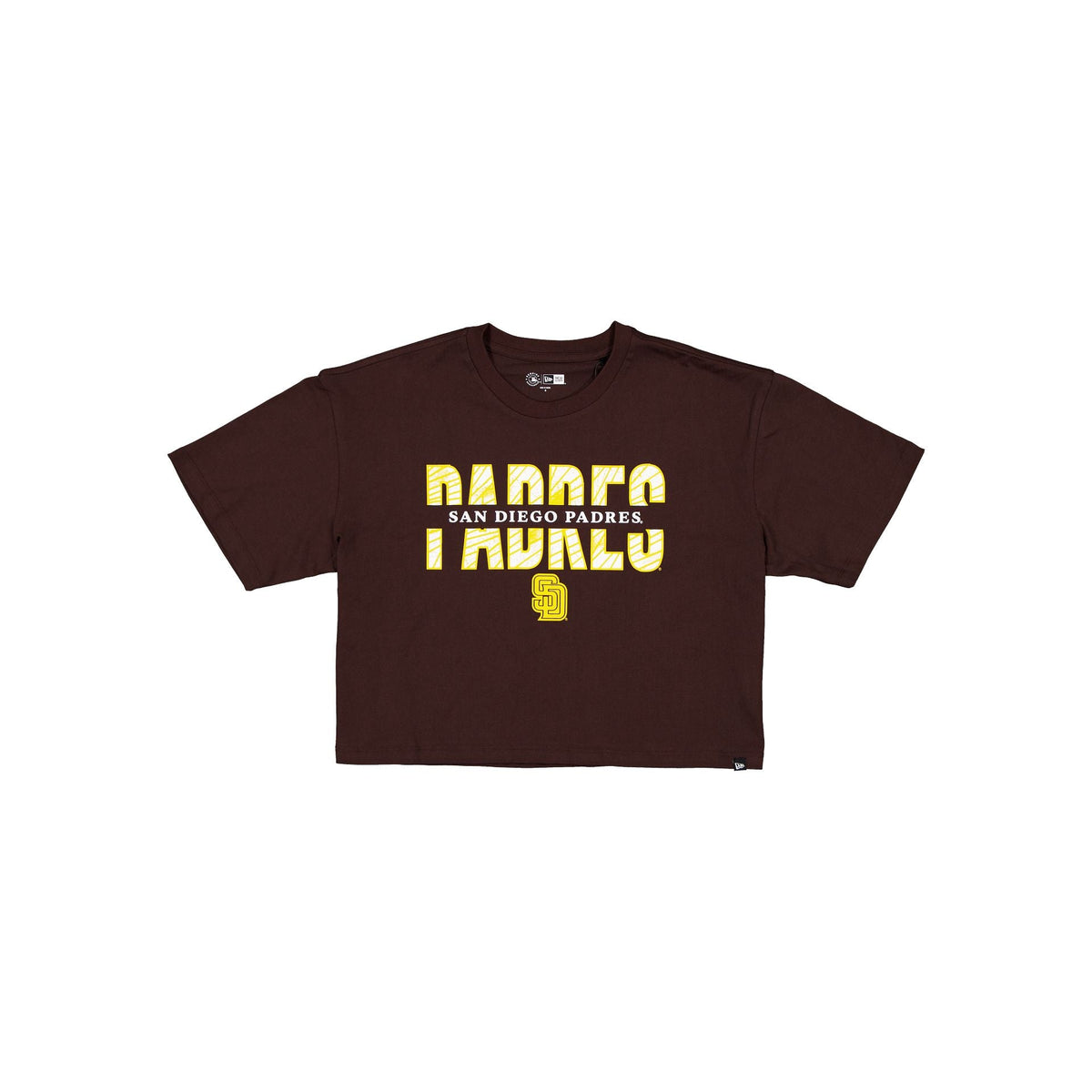 San Diego Padres Women's Cropped Split T-Shirt