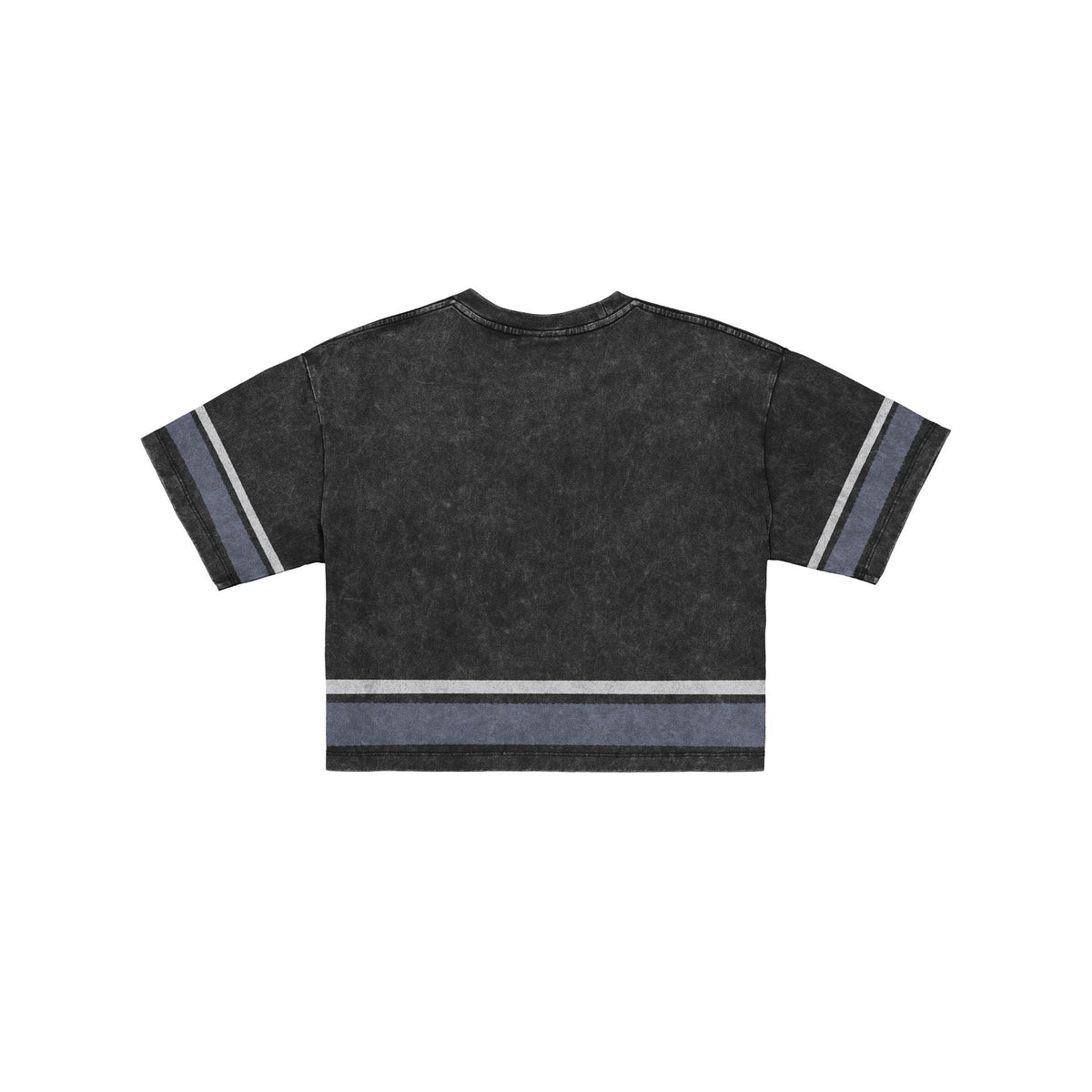 Dallas Cowboys Women's Vintage Stripe Cropped T-Shirt