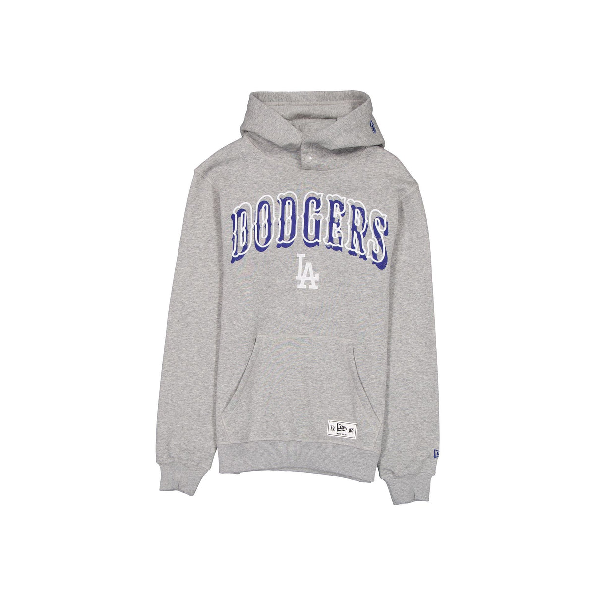 Los Angeles Dodgers Heather Gray Varsity Hoodie