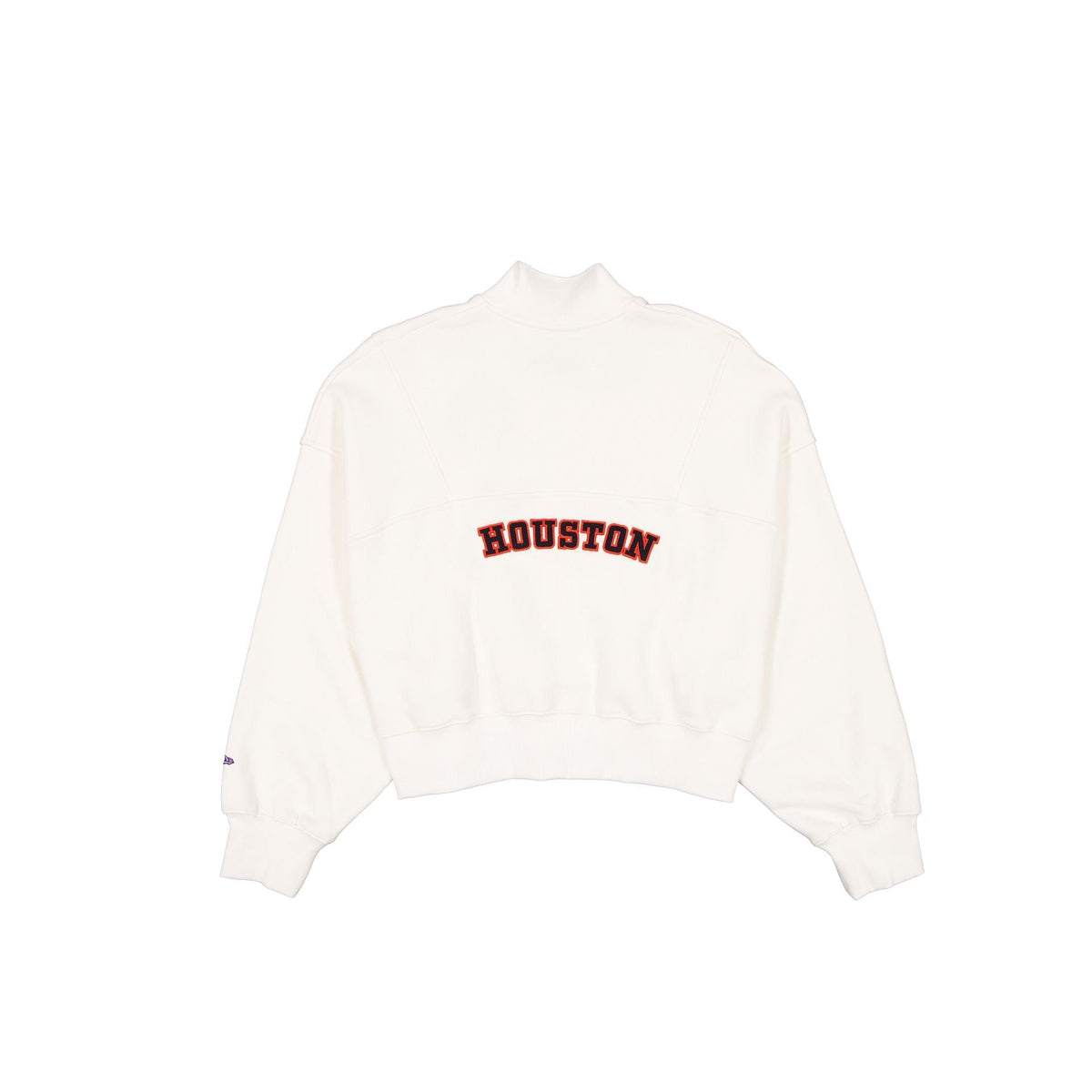 Houston Astros Women's Chrome White Quarter Zip