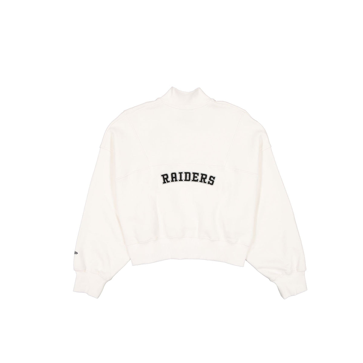 Las Vegas Raiders Women's Chrome White Quarter Zip