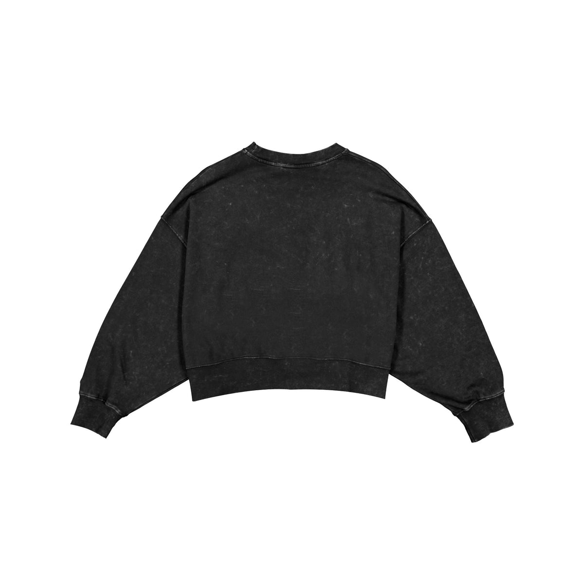 Las Vegas Raiders Women's Throwback Cropped Washed Crewneck