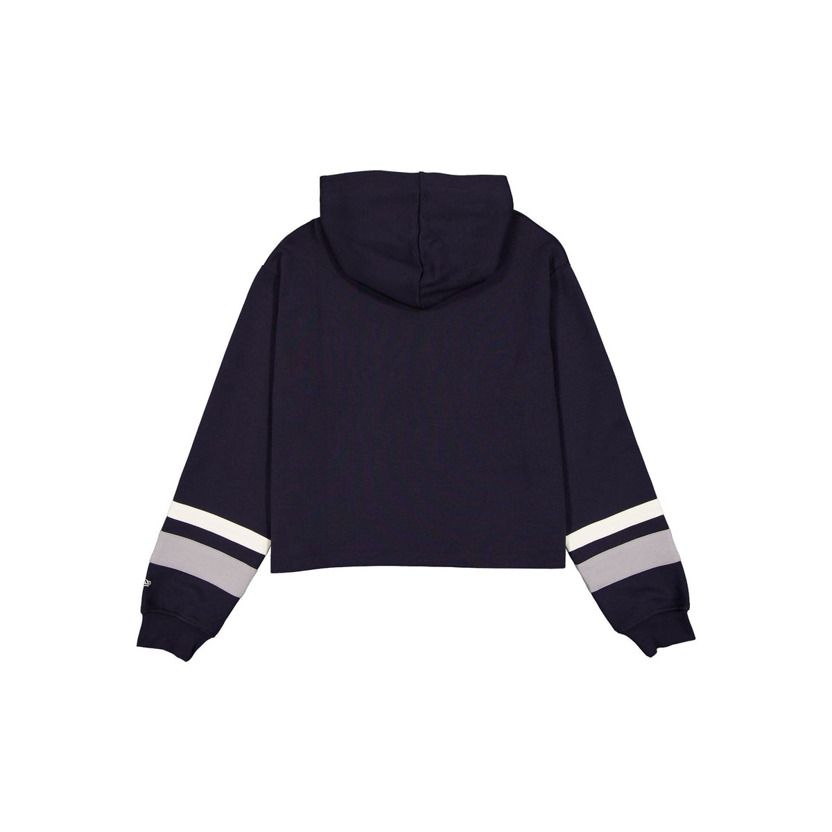 New York Yankees Women's Throwback Cropped Tie Hoodie