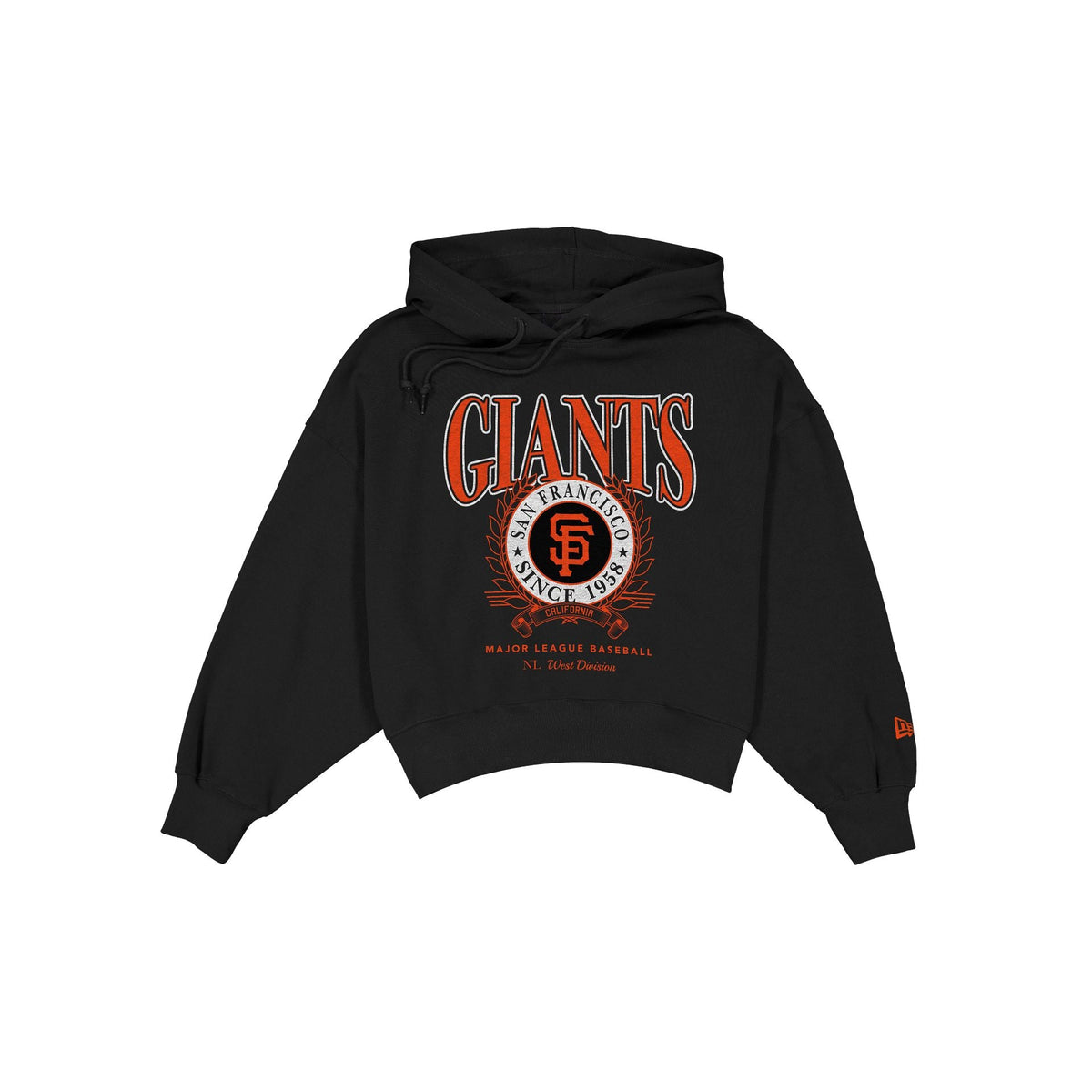 San Francisco Giants Women's Boxy Laurel Hoodie