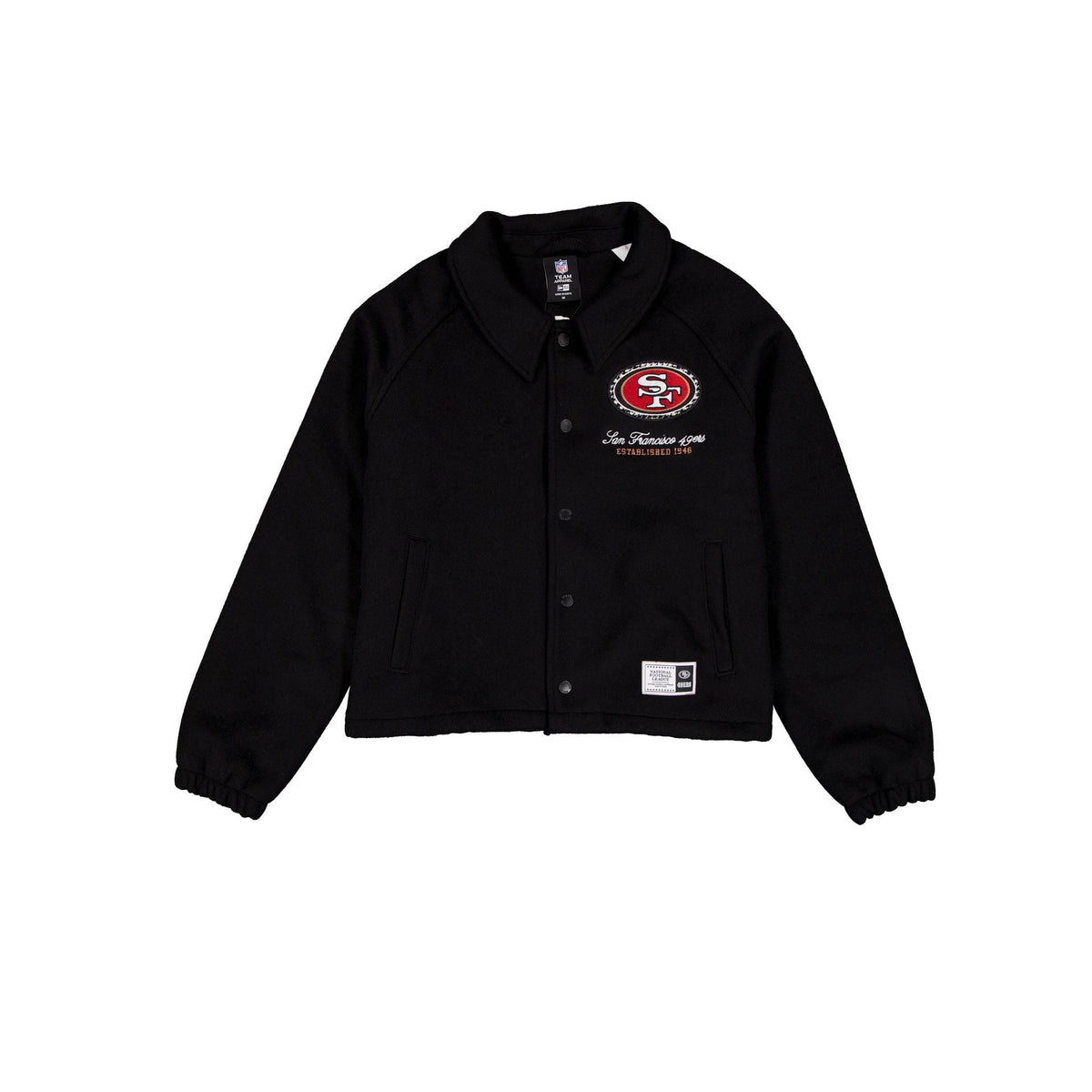 San Francisco 49ers Women's Cropped Wool Jacket