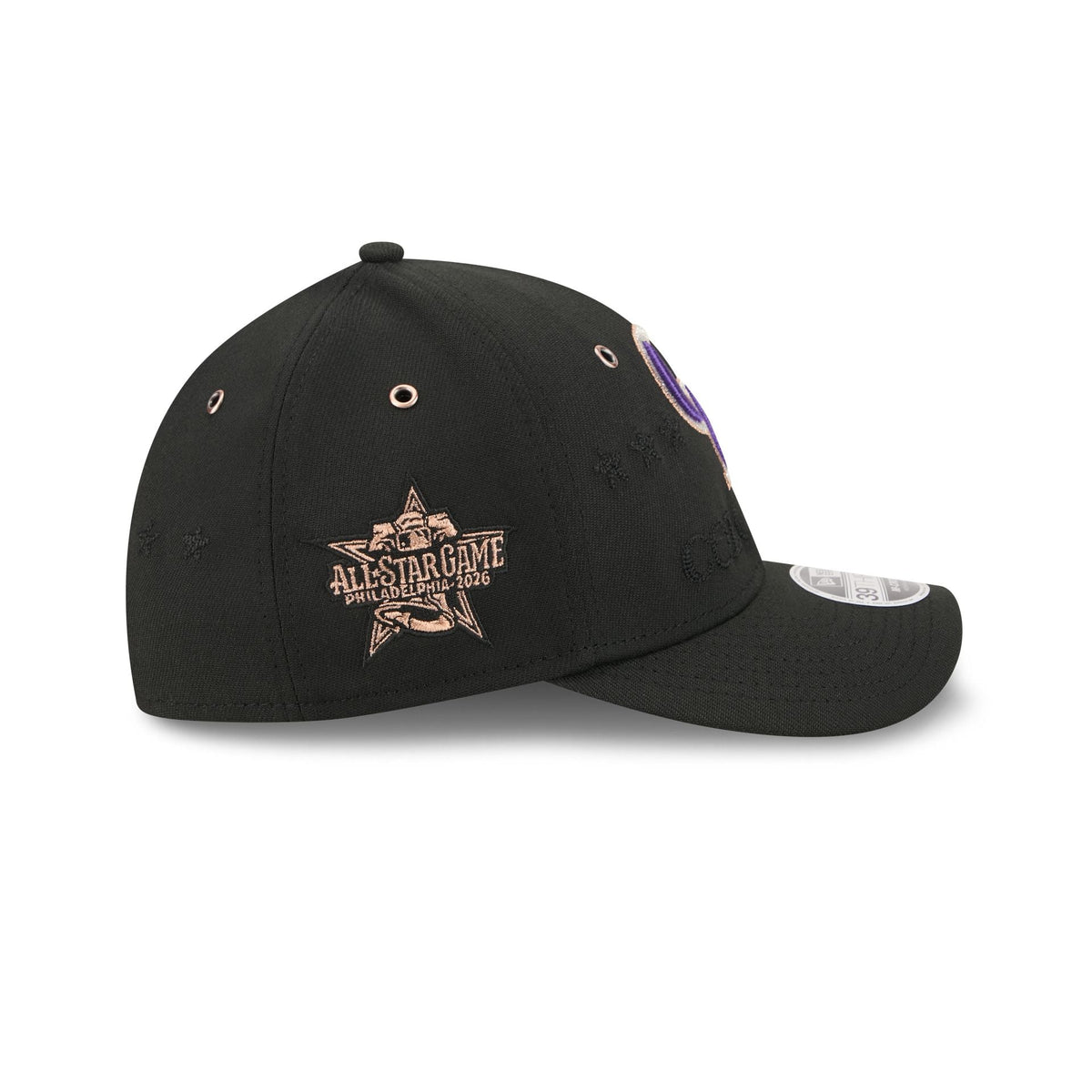 Colorado Rockies 2026 All-Star Game 39THIRTY M-Crown Stretch Fit Hat