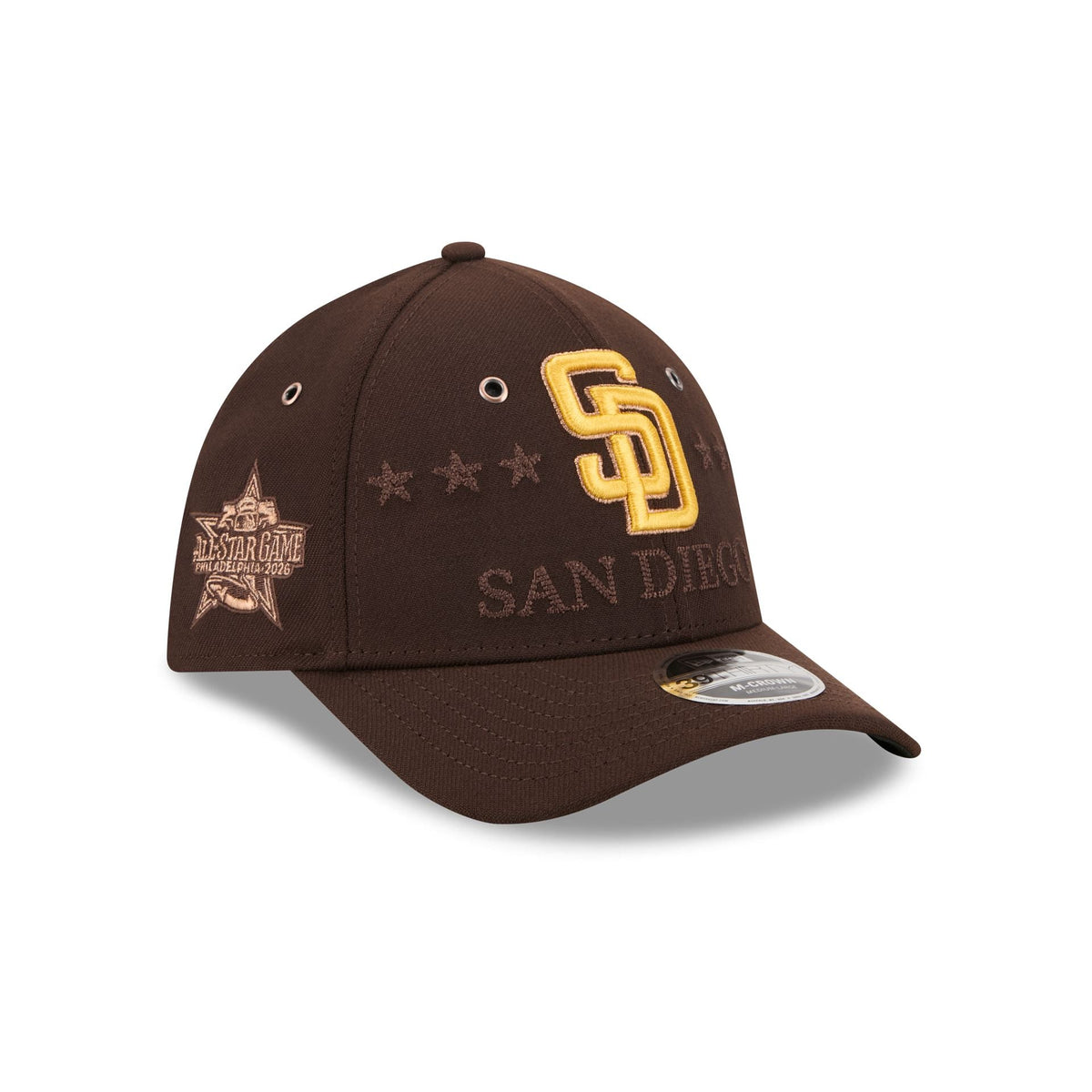 San Diego Padres 2026 All-Star Game 39THIRTY M-Crown Stretch Fit Hat