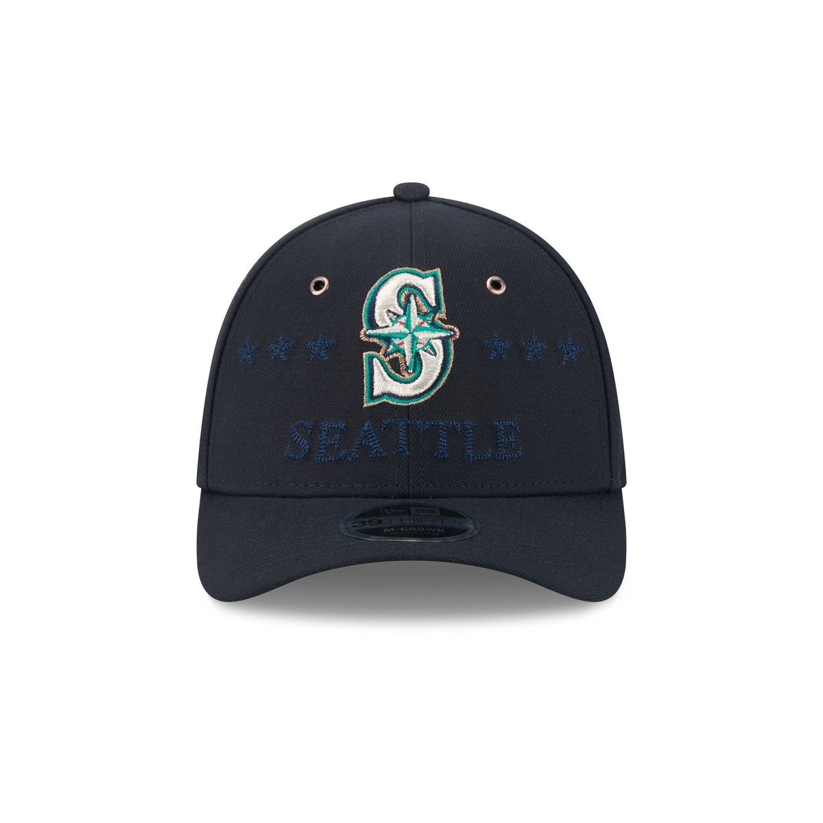 Seattle Mariners 2026 All-Star Game 39THIRTY M-Crown Stretch Fit Hat