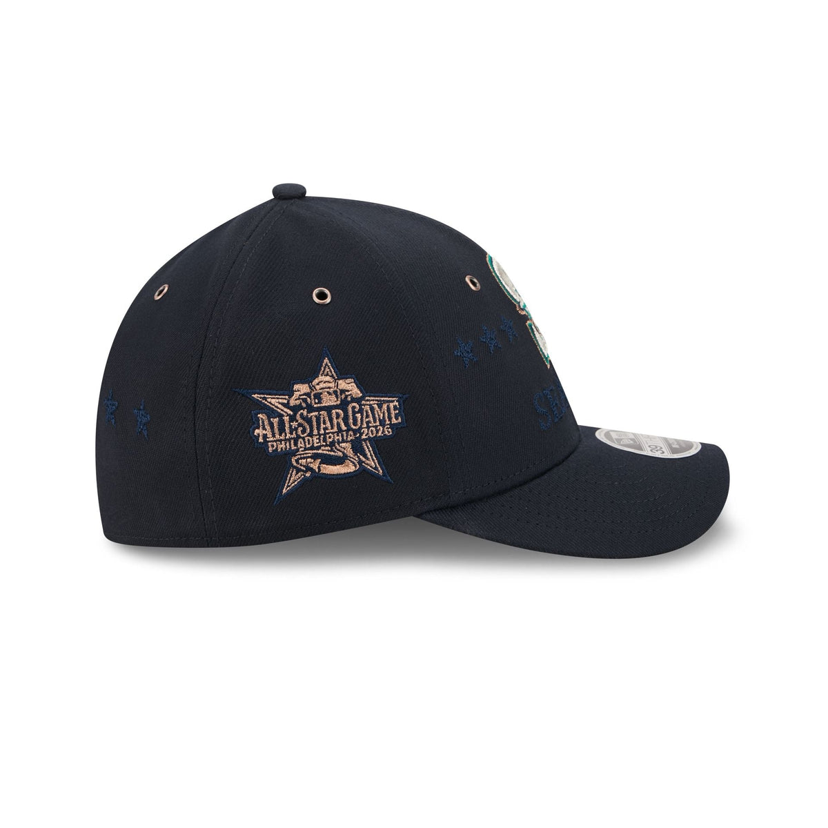 Seattle Mariners 2026 All-Star Game 39THIRTY M-Crown Stretch Fit Hat