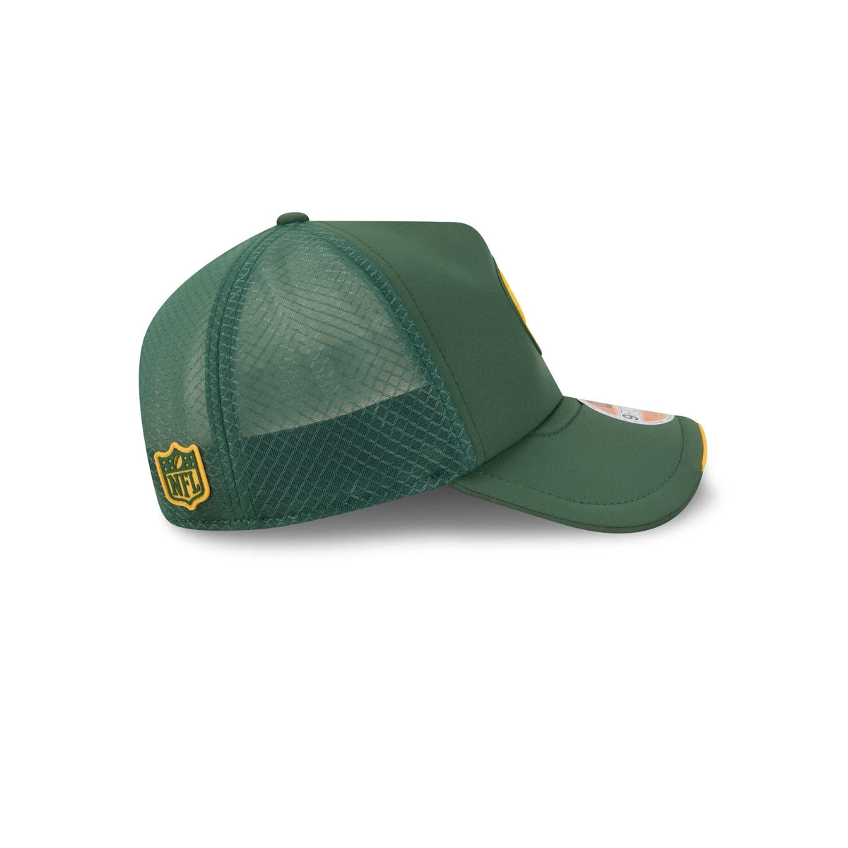 Green Bay Packers 2026 Sideline 9FORTY APEX Trucker Hat