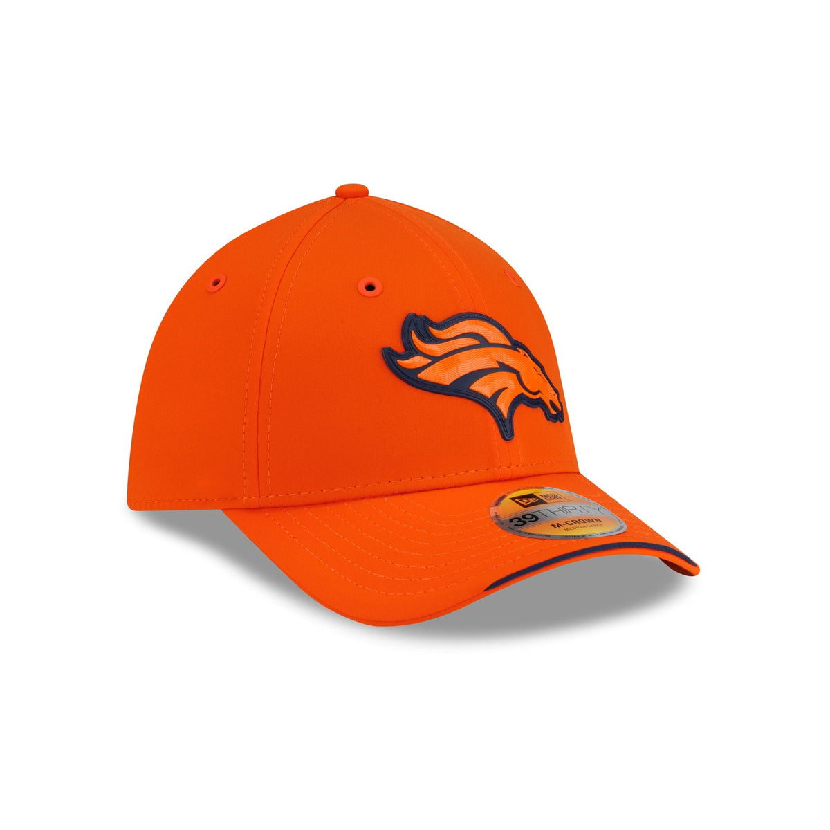 Denver Broncos 2026 Sideline 39THIRTY M-Crown Stretch Fit Hat