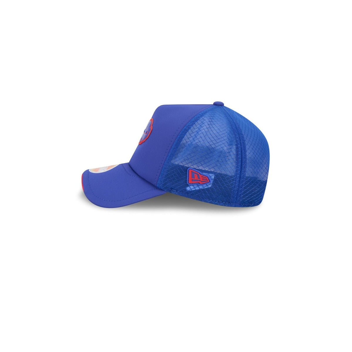 Buffalo Bills 2026 Sideline Kids 9FORTY APEX Trucker Hat