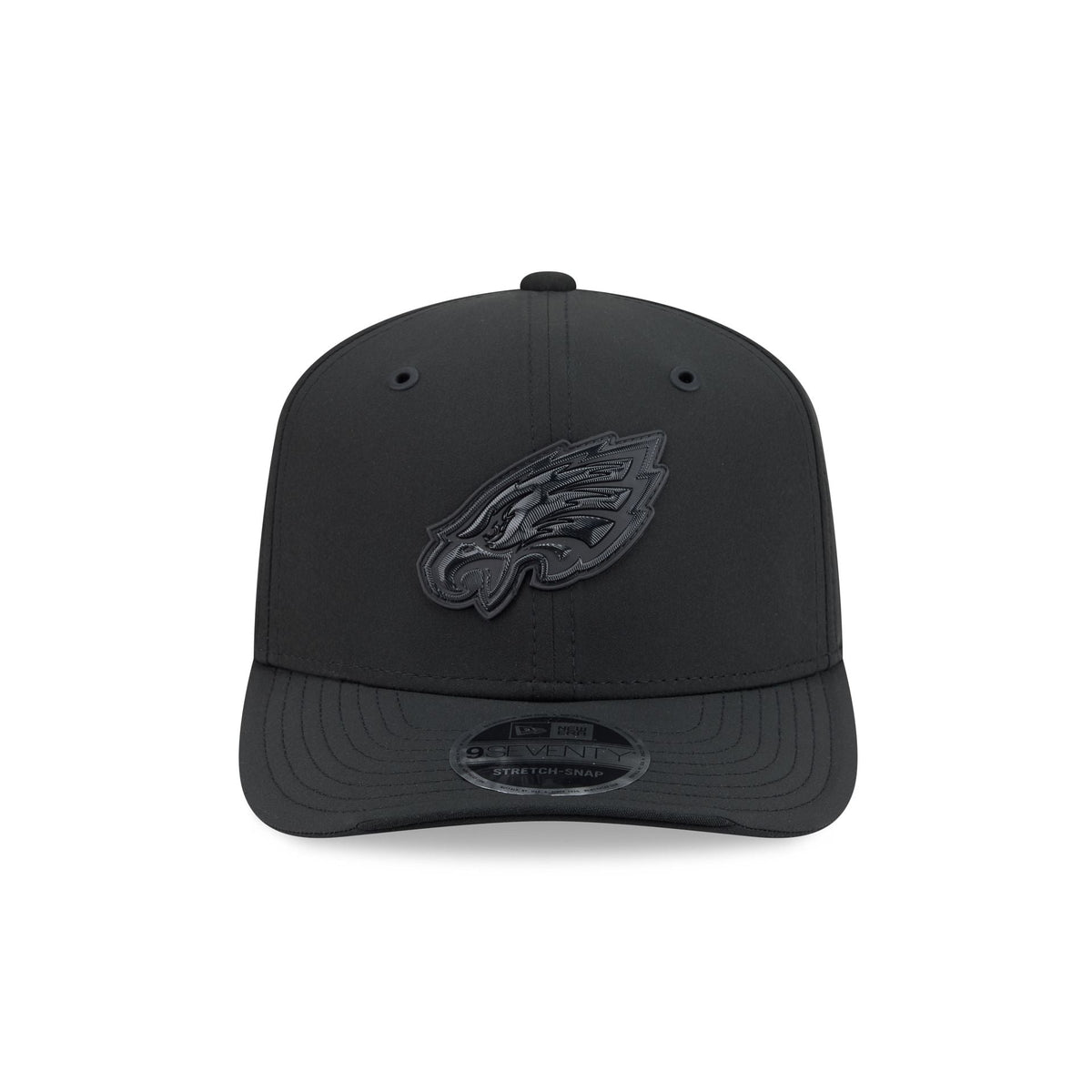 Philadelphia Eagles 2026 Sideline Black 9SEVENTY Stretch-Snap Hat