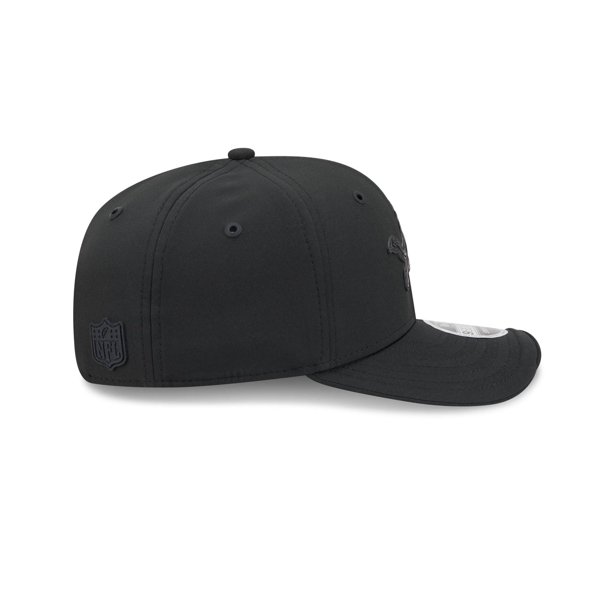Detroit Lions 2026 Sideline Black 9SEVENTY Stretch-Snap Hat