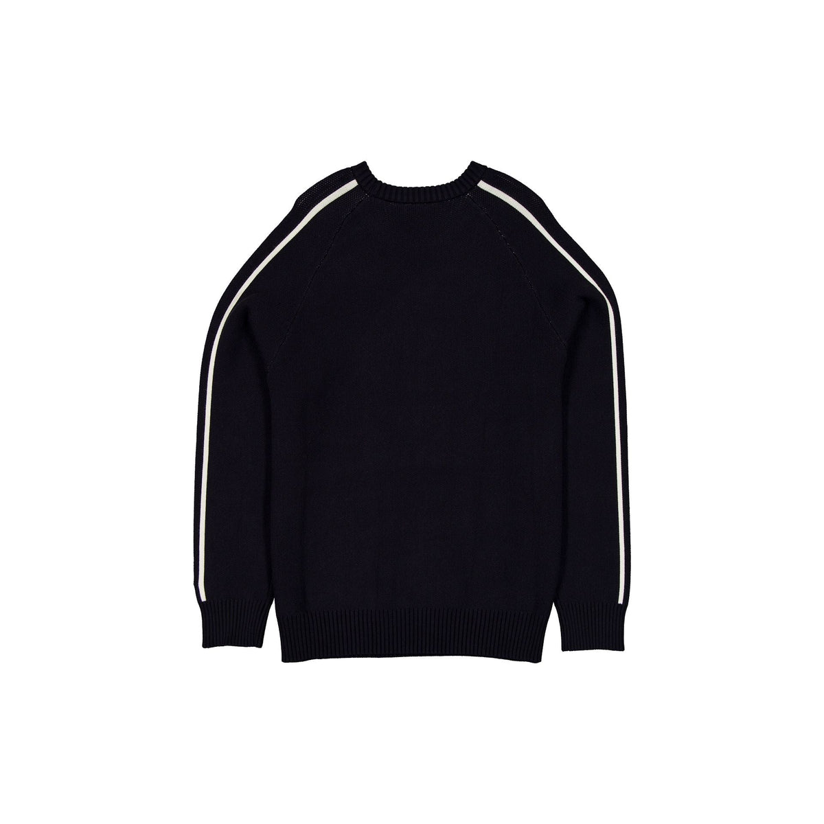New York Yankees Contrast Sleeve Navy Sweater