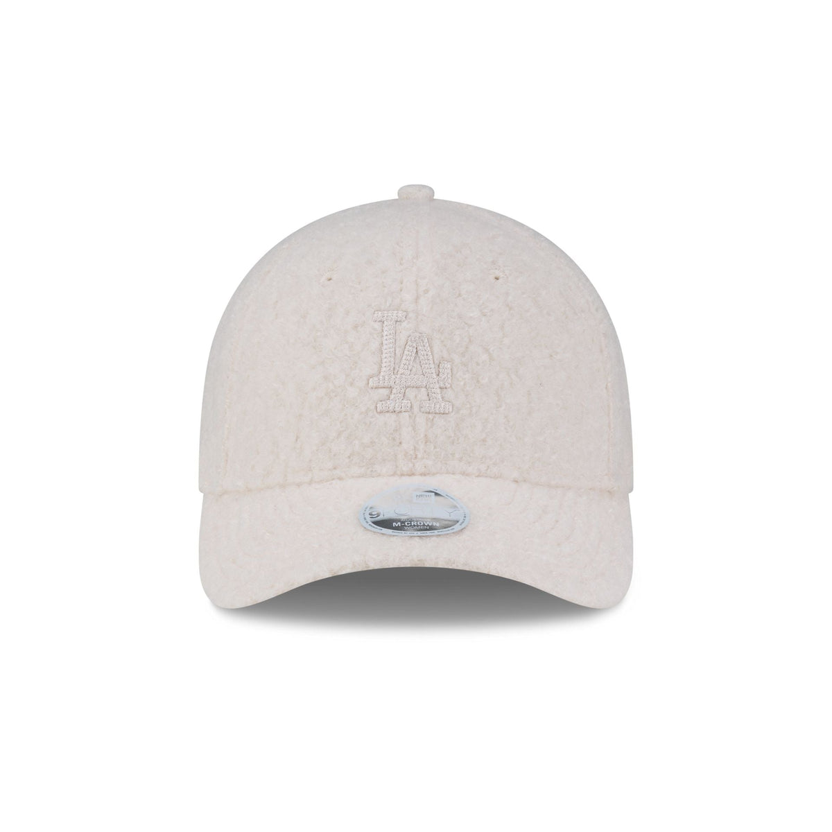 Los Angeles Dodgers Cream Winter Borg Women's 9FORTY M-Crown Snapback Hat