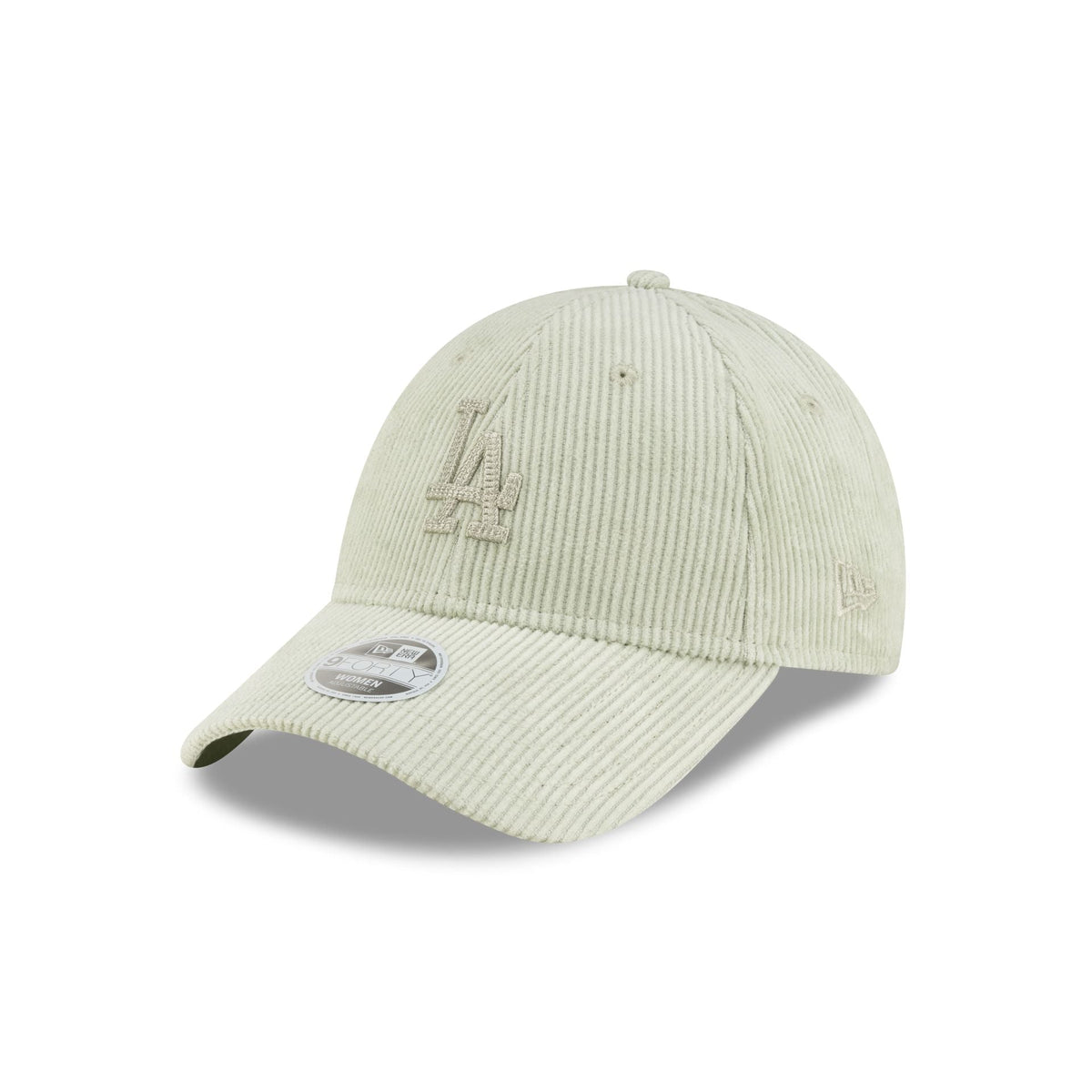 Los Angeles Dodgers Seafoam Green Corduroy Women's 9FORTY Adjustable Hat