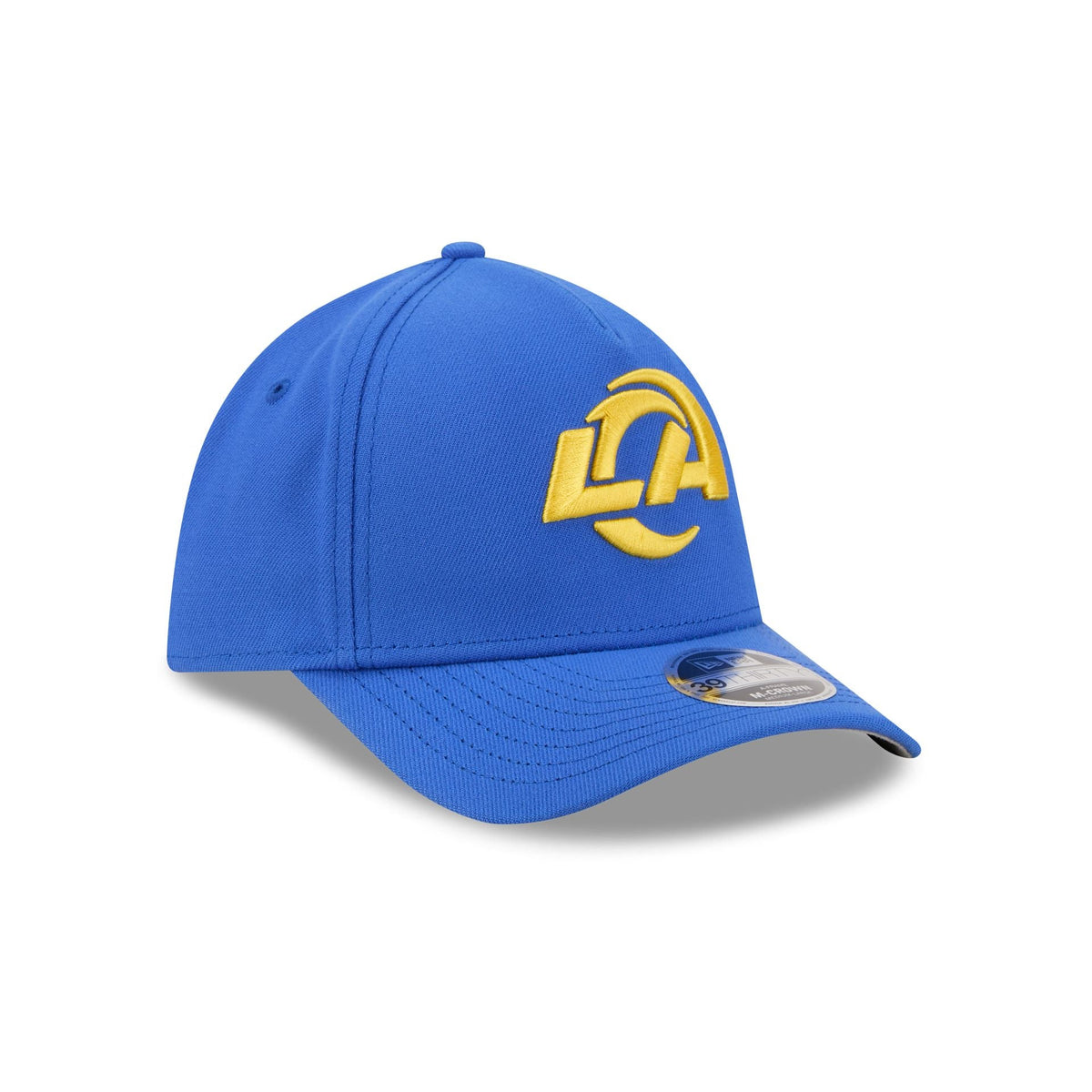 Los Angeles Rams Poly 39THIRTY M-Crown A-Frame Stretch Fit Hat
