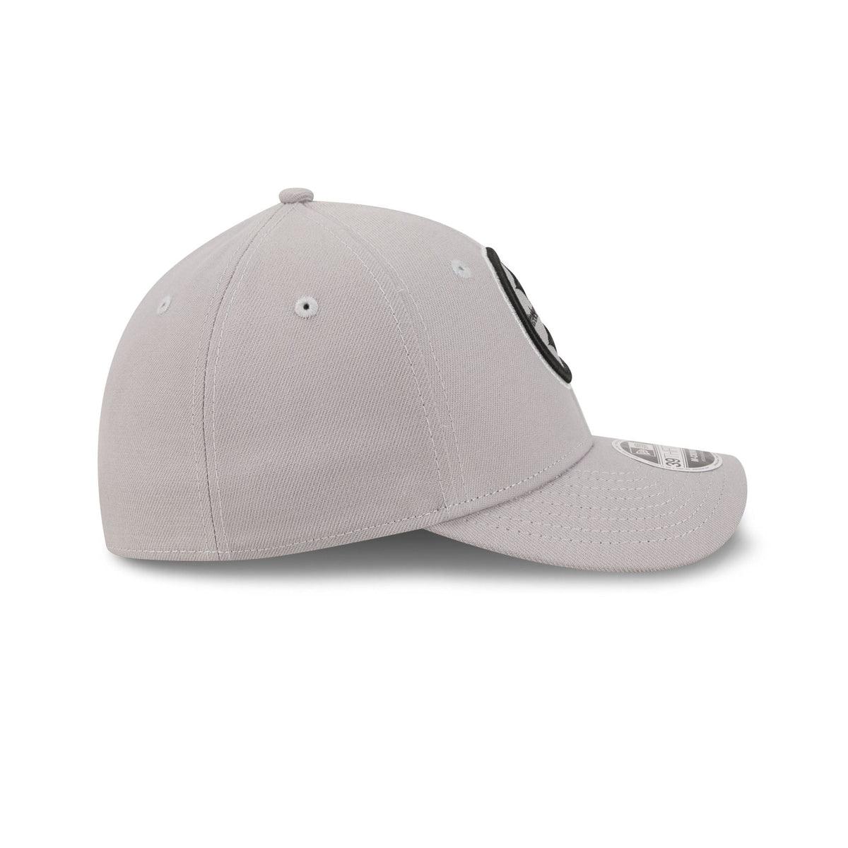 Pittsburgh Steelers Poly Gray 39THIRTY M-Crown Stretch Fit Hat