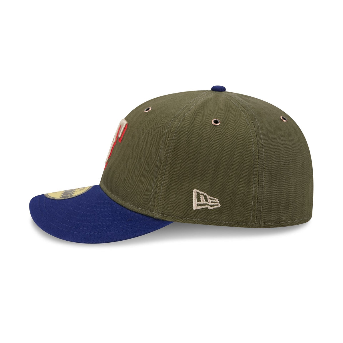 Texas Rangers Three Looms American Herringbone 59FIFTY Fitted Hat