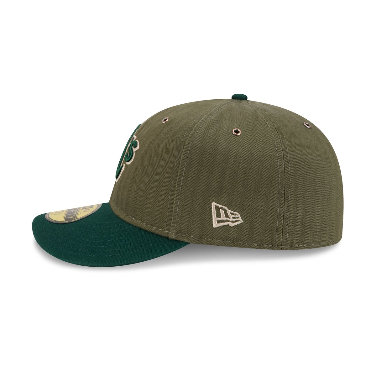 Athletics Three Looms American Herringbone 59FIFTY Fitted Hat