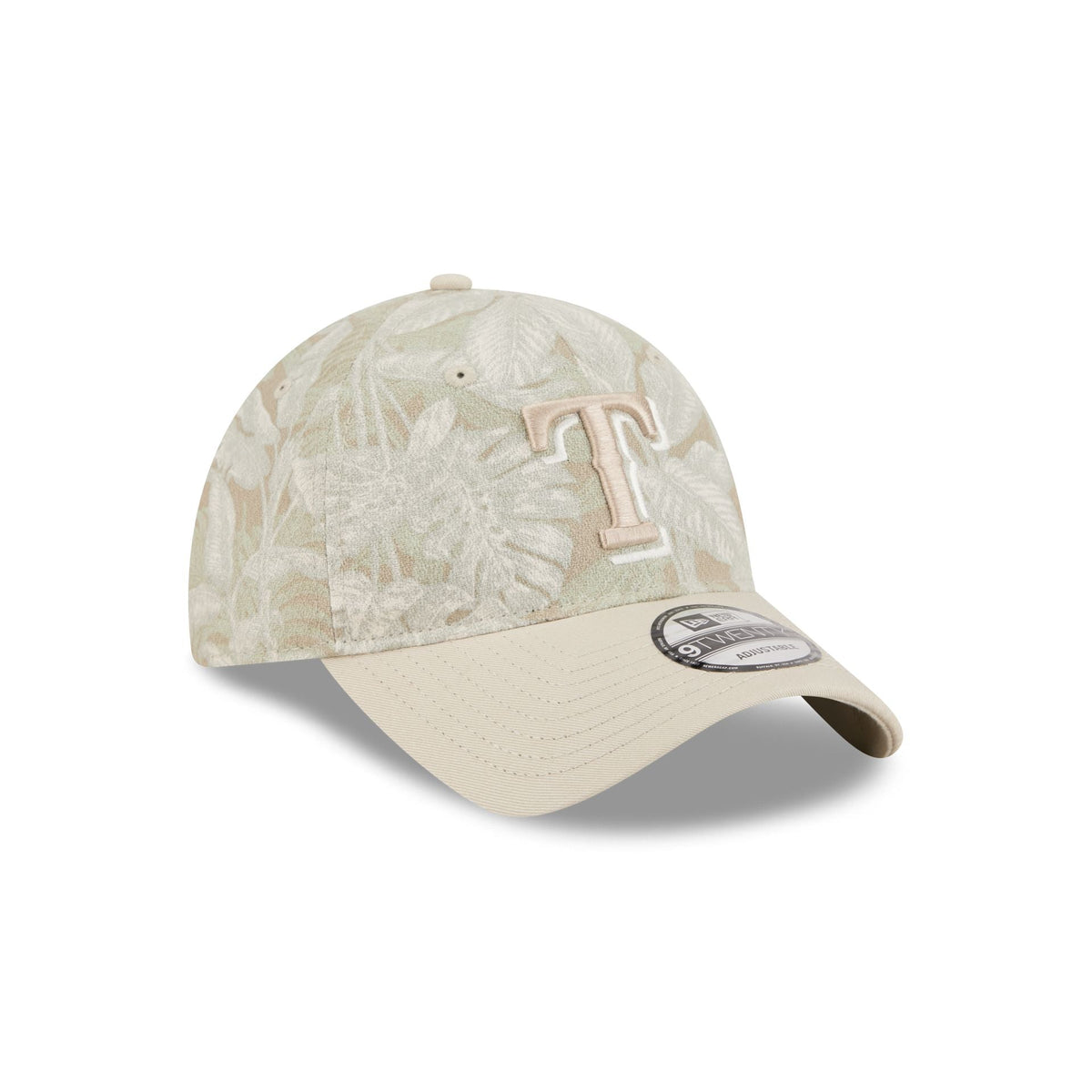 Texas Rangers Three Looms Leafy Palm 9TWENTY Adjustable Hat