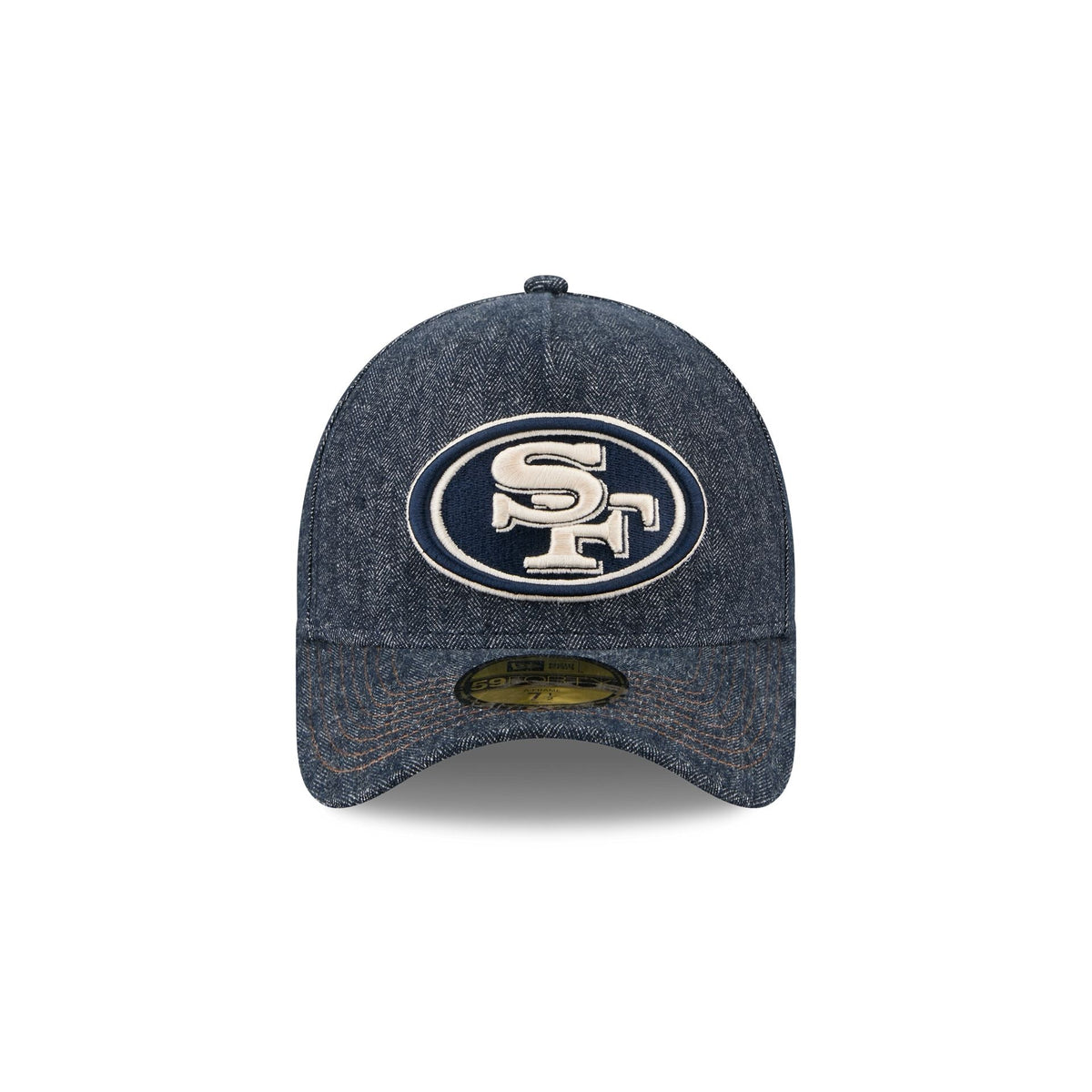 San Francisco 49ers Denim 59FORTY A-Frame Fitted Hat