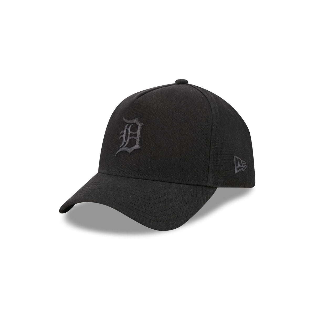 Detroit Tigers Waxed Canvas Black 59FORTY A-Frame Fitted Hat