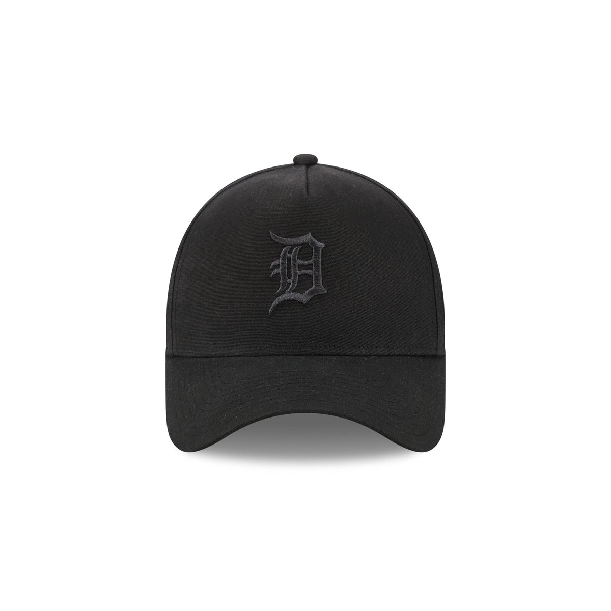 Detroit Tigers Waxed Canvas Black 59FORTY A-Frame Fitted Hat