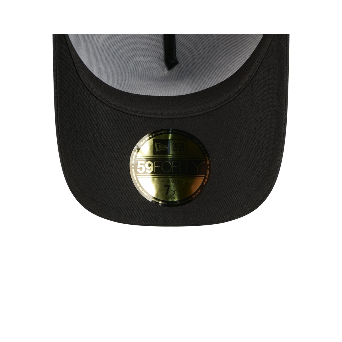 Detroit Tigers Waxed Canvas Black 59FORTY A-Frame Fitted Hat