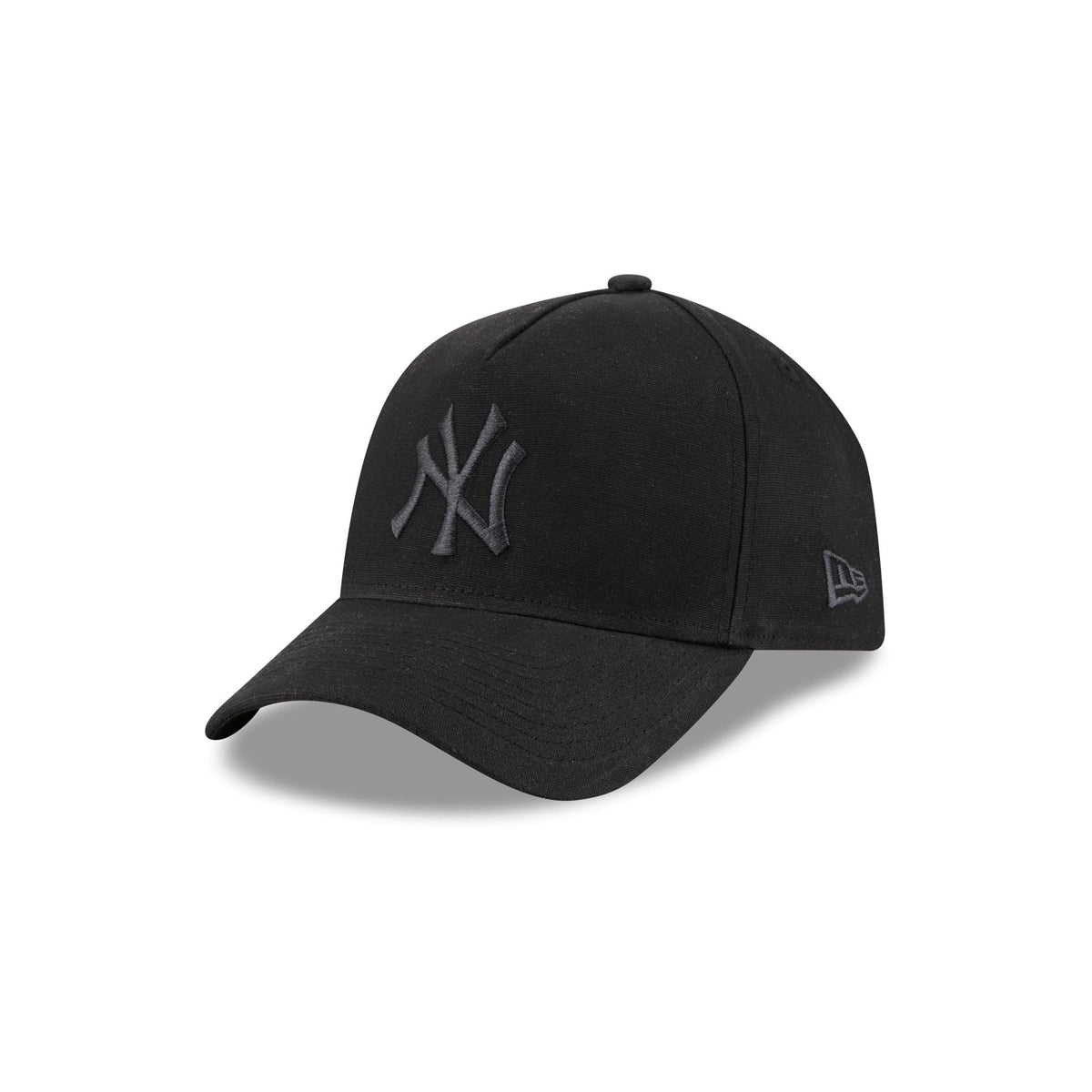 New York Yankees Waxed Canvas Black 59FORTY A-Frame Fitted Hat