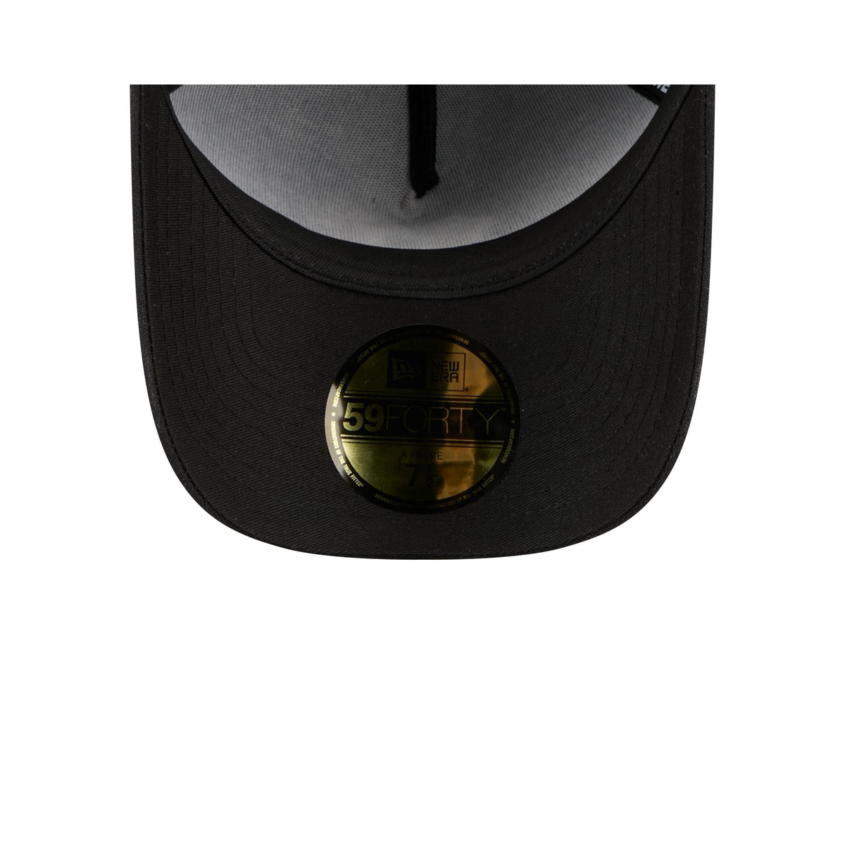 New York Yankees Waxed Canvas Black 59FORTY A-Frame Fitted Hat