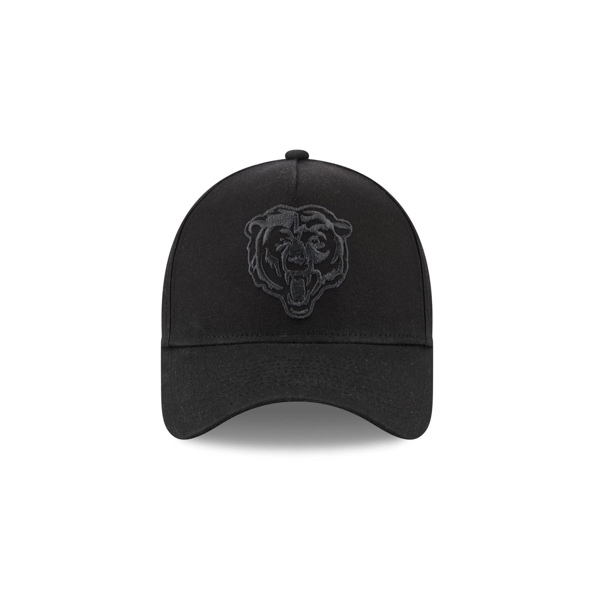 Chicago Bears Waxed Canvas Black 59FORTY A-Frame Fitted Hat