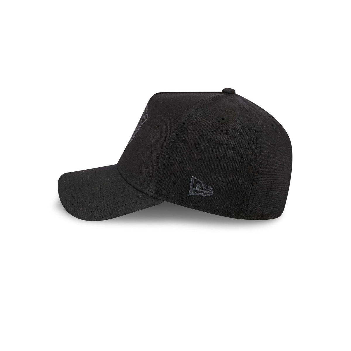 Chicago Bears Waxed Canvas Black 59FORTY A-Frame Fitted Hat