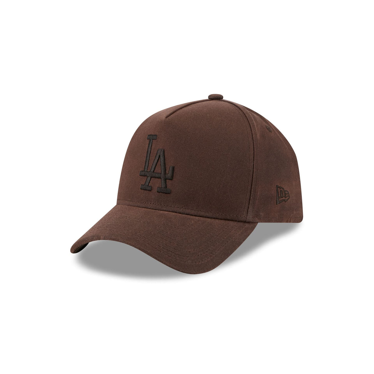 Los Angeles Dodgers Waxed Canvas Brown 59FORTY A-Frame Fitted Hat