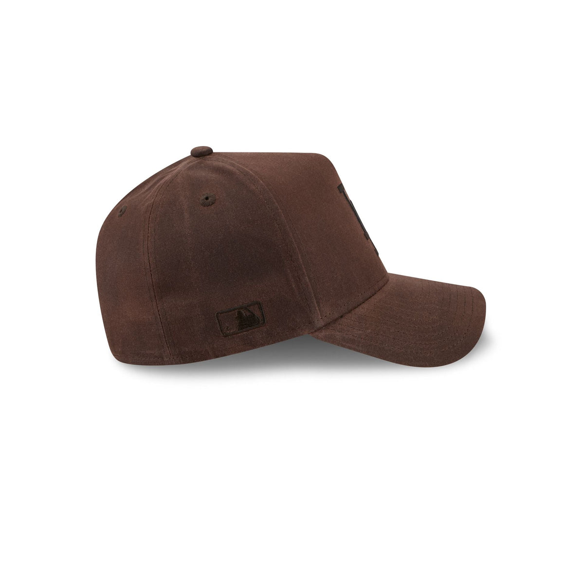 Los Angeles Dodgers Waxed Canvas Brown 59FORTY A-Frame Fitted Hat