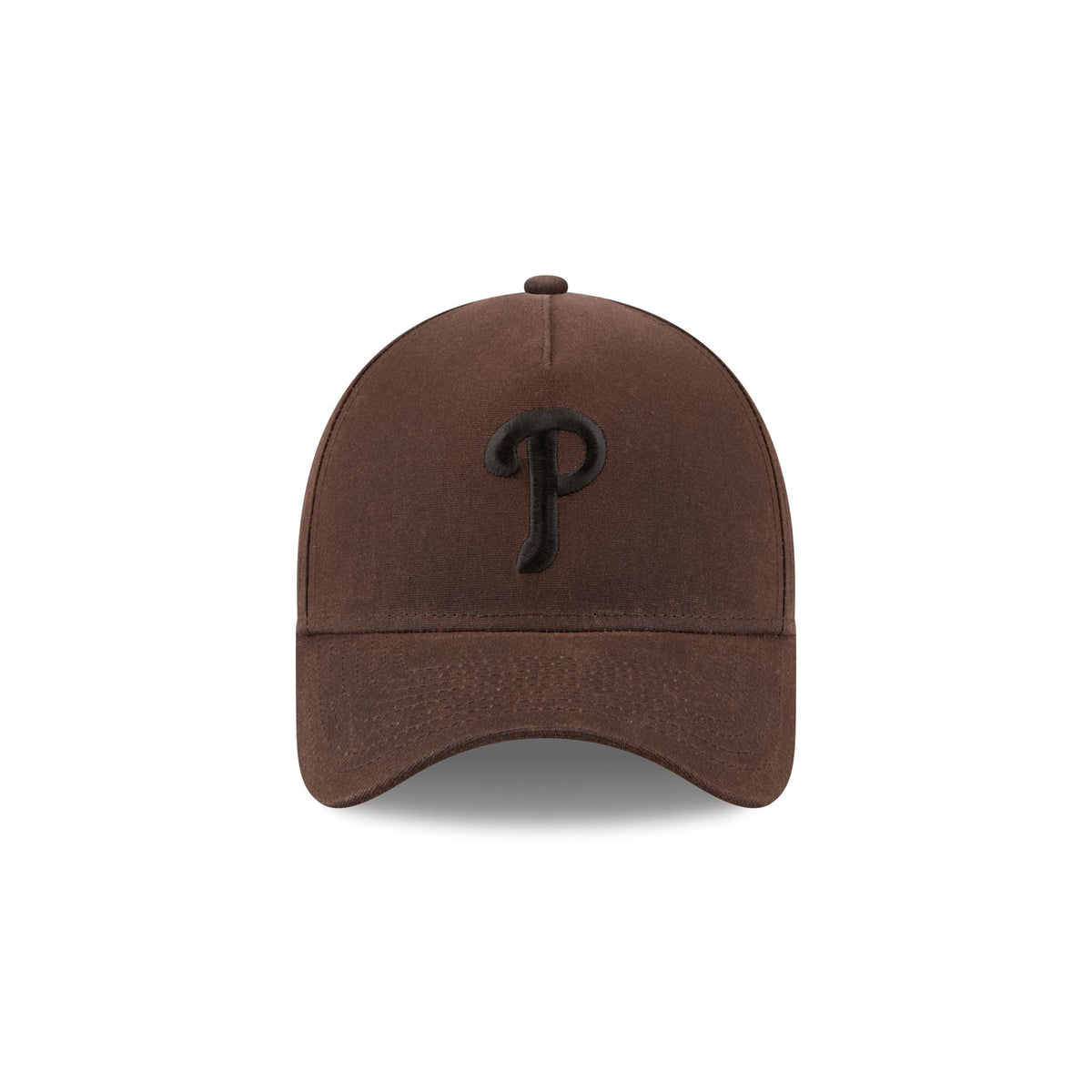 Philadelphia Phillies Waxed Canvas Brown 59FORTY A-Frame Fitted Hat