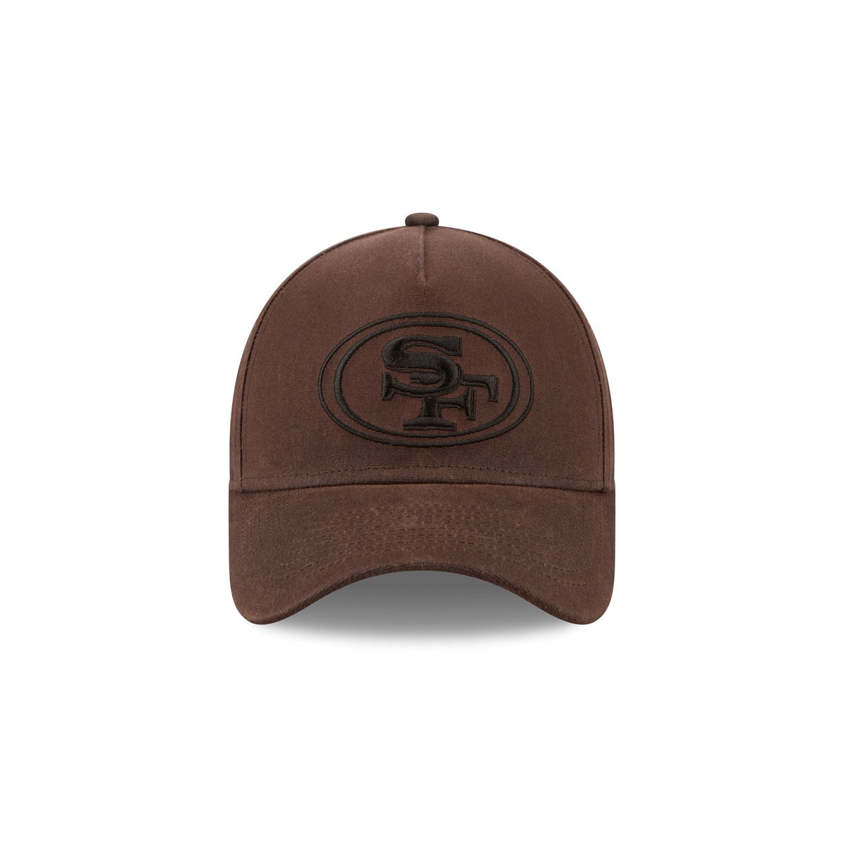 San Francisco 49ers Waxed Canvas Brown 59FORTY A-Frame Fitted Hat