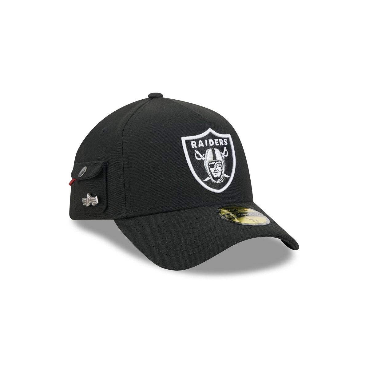 Alpha Industries x Las Vegas Raiders 59FORTY A-Frame Fitted Hat