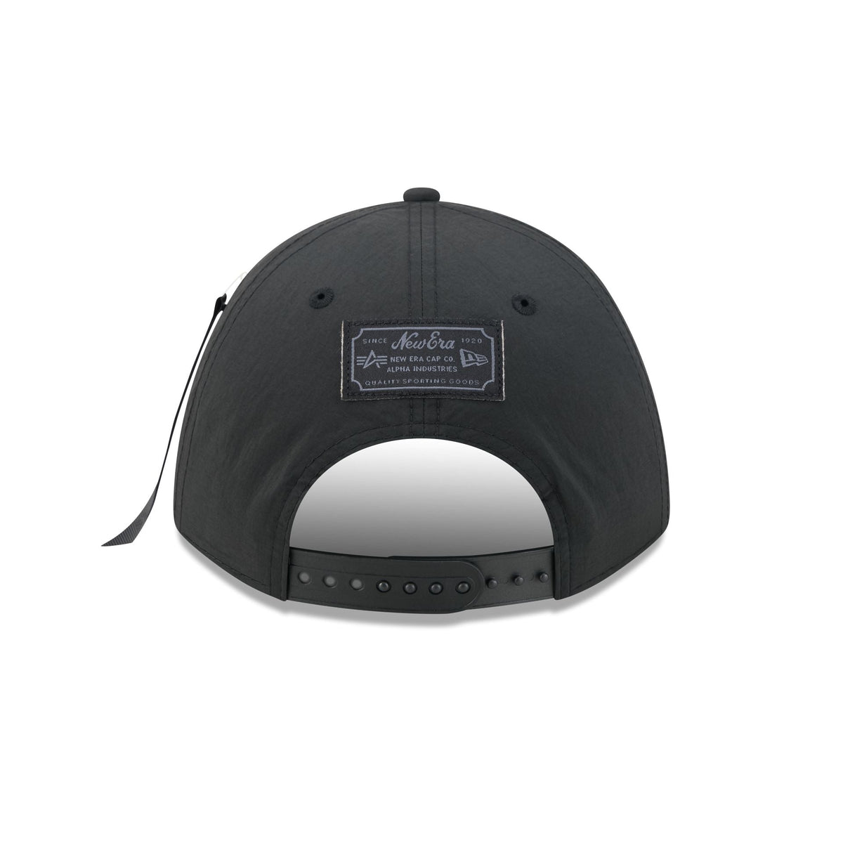 Alpha Industries x Seattle Mariners Nylon Black 9FORTY M-Crown A-Frame Snapback Hat