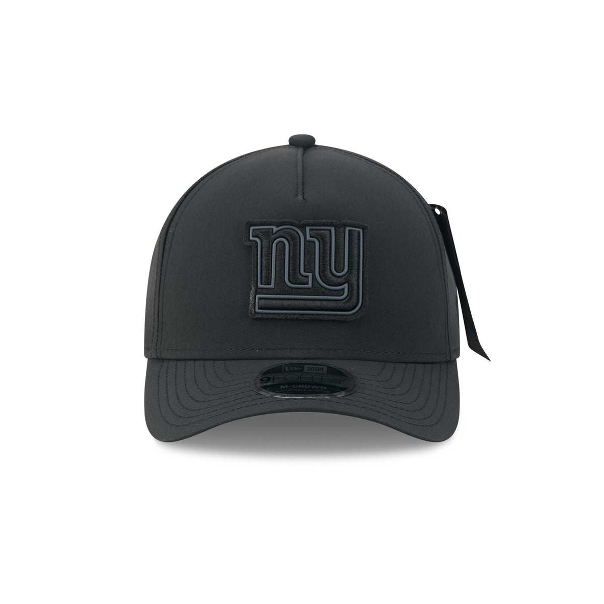 Alpha Industries x New York Giants Nylon Black 9FORTY M-Crown A-Frame Snapback Hat