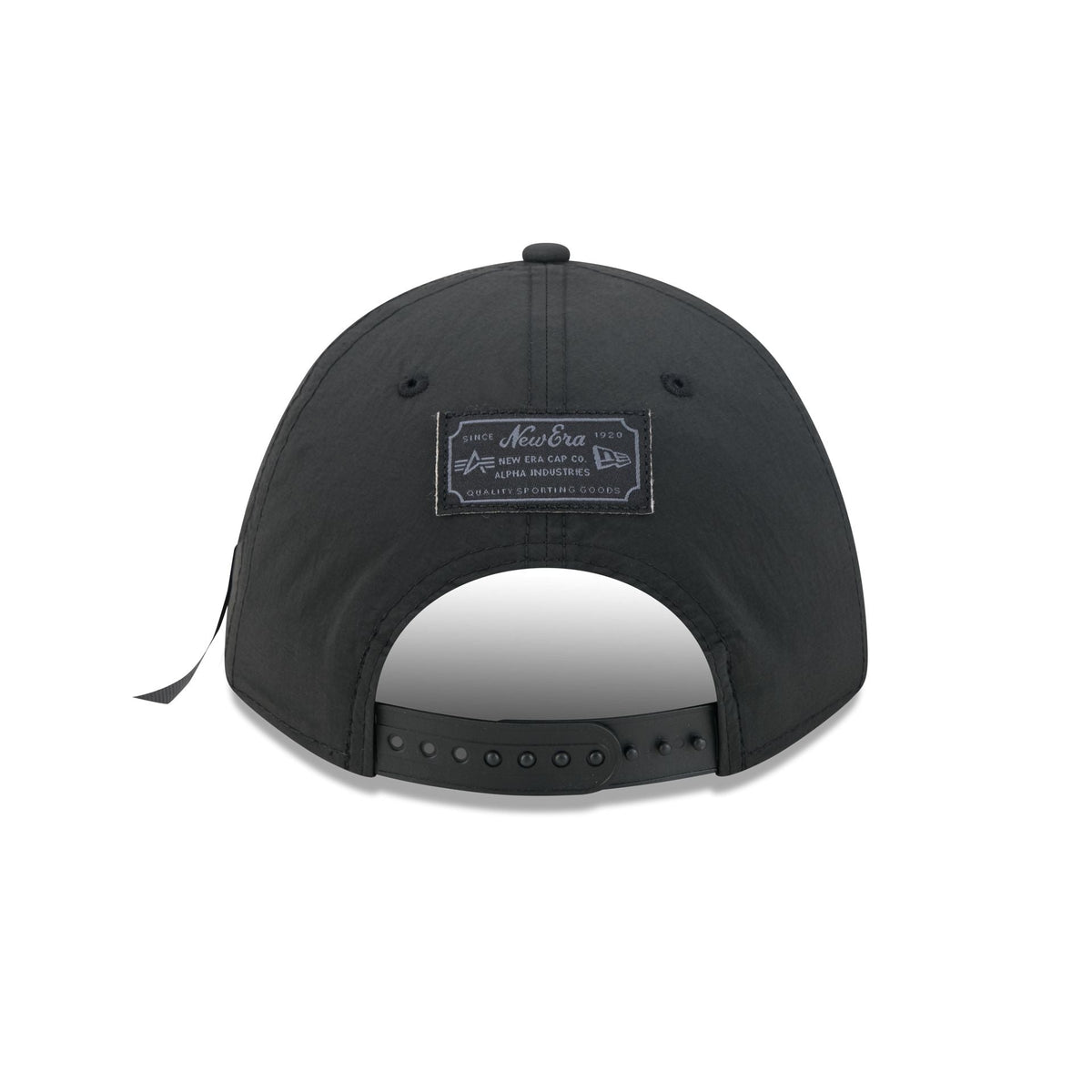 Alpha Industries x Detroit Lions Nylon Black 9FORTY M-Crown A-Frame Snapback Hat