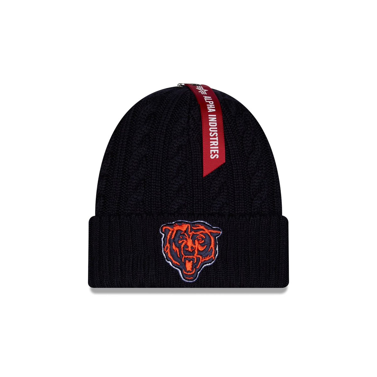 Alpha Industries x Chicago Bears Cable Knit Hat