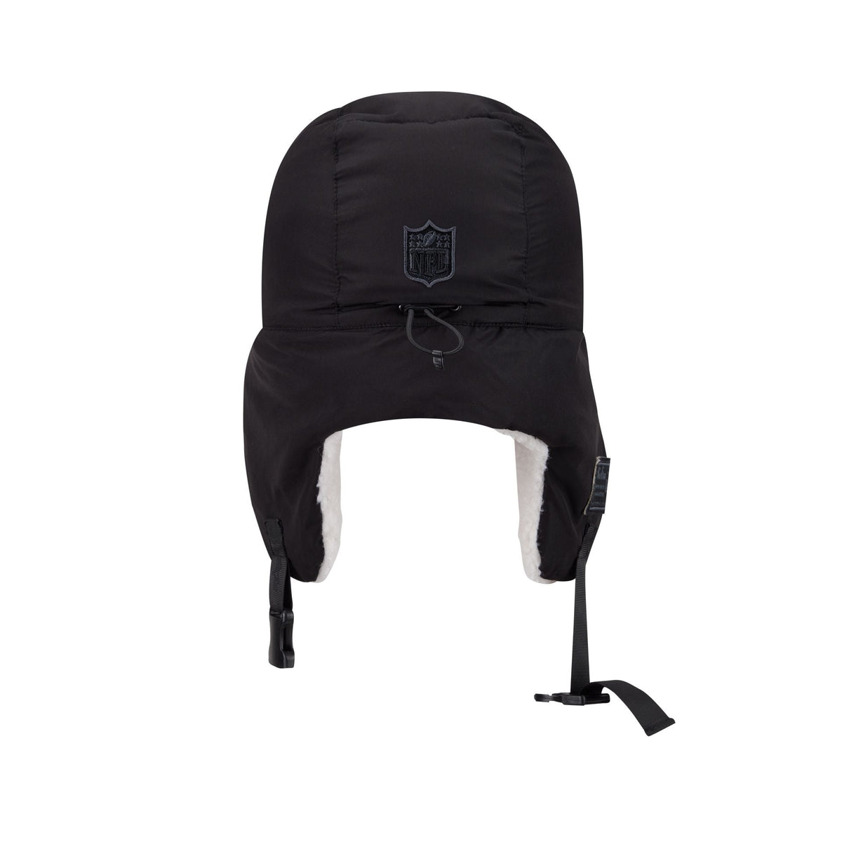 Alpha Industries x Pittsburgh Steelers Black Puffer Trapper Hat